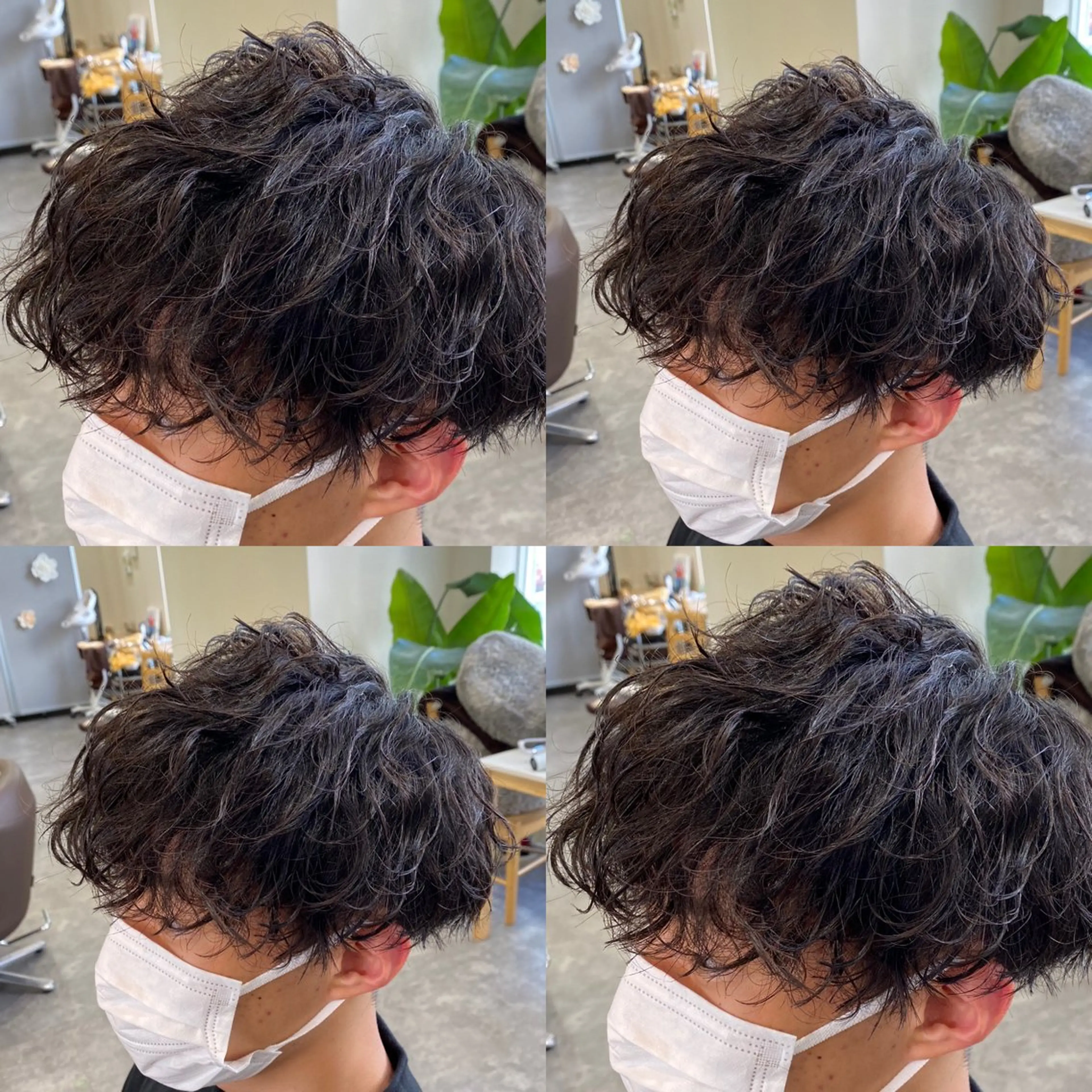 パーマ メンズ メンズ特化LIBER 石川玲央のヘアスタイル