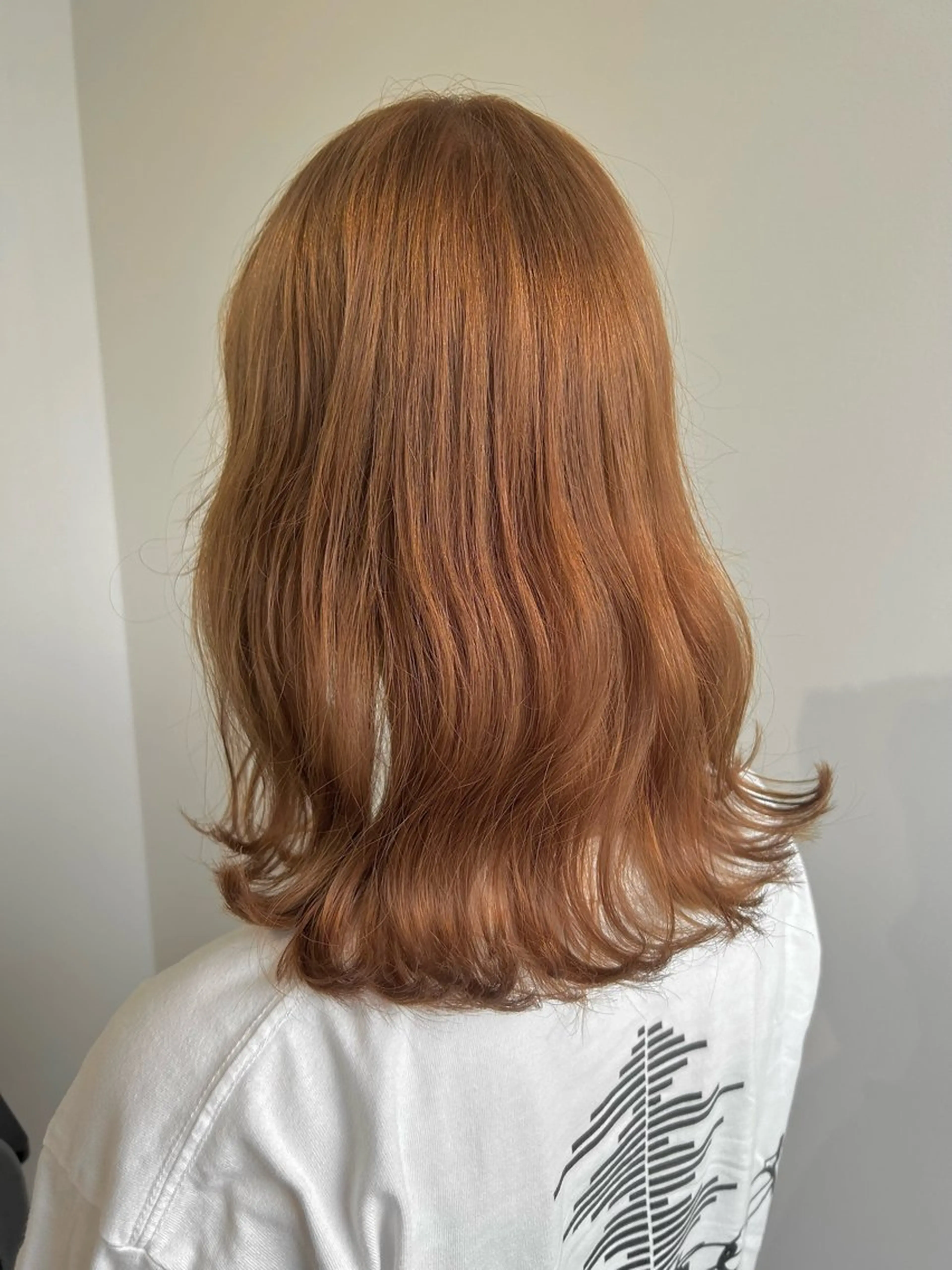 カラー カット ヘアカラー トリートメント ベージュ/ダブルカラ ー/新潟駅/青柳萌果のヘアスタイル