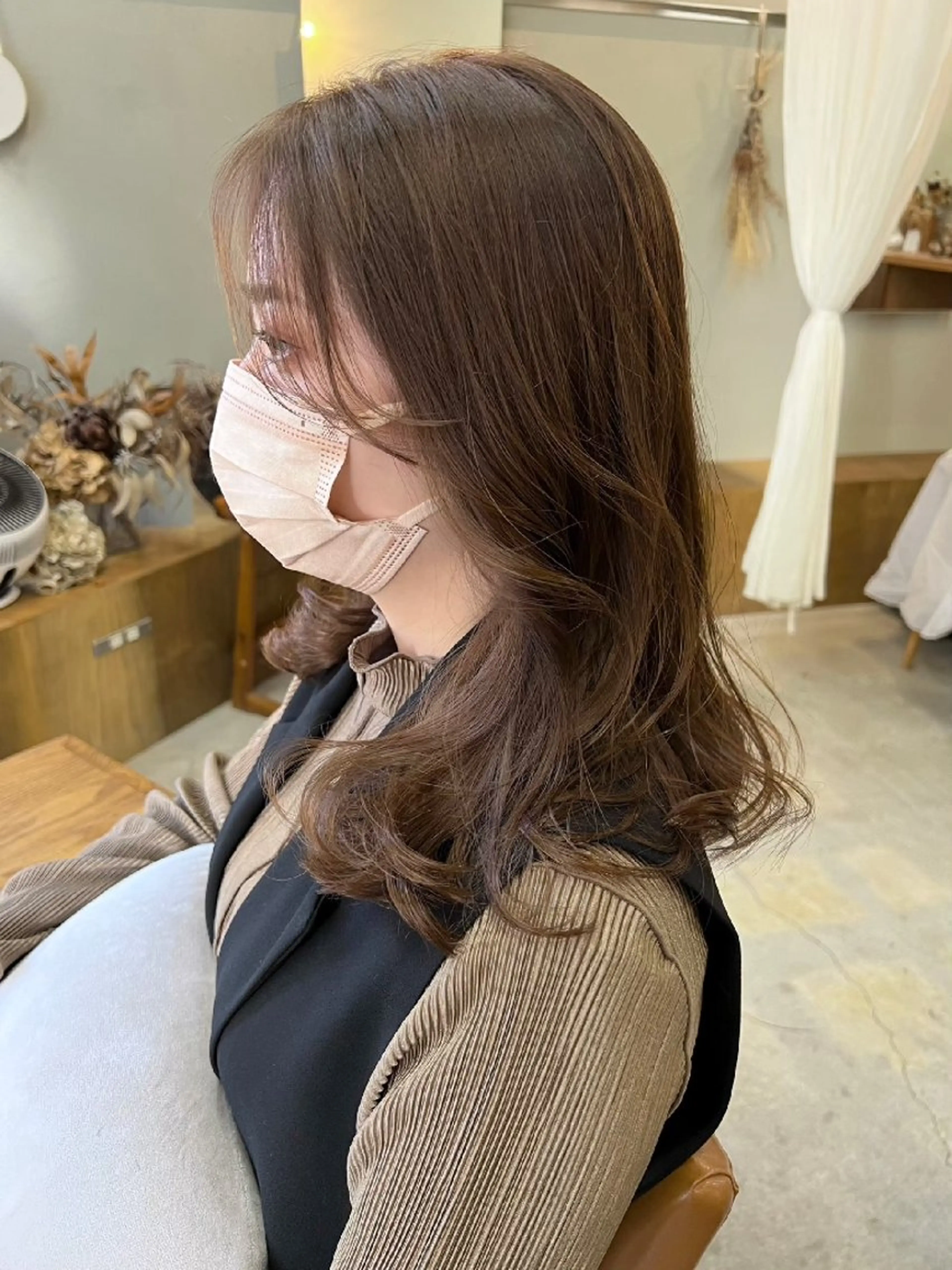 カラー 🌸花屋併設🌸石垣 友基のヘアスタイル