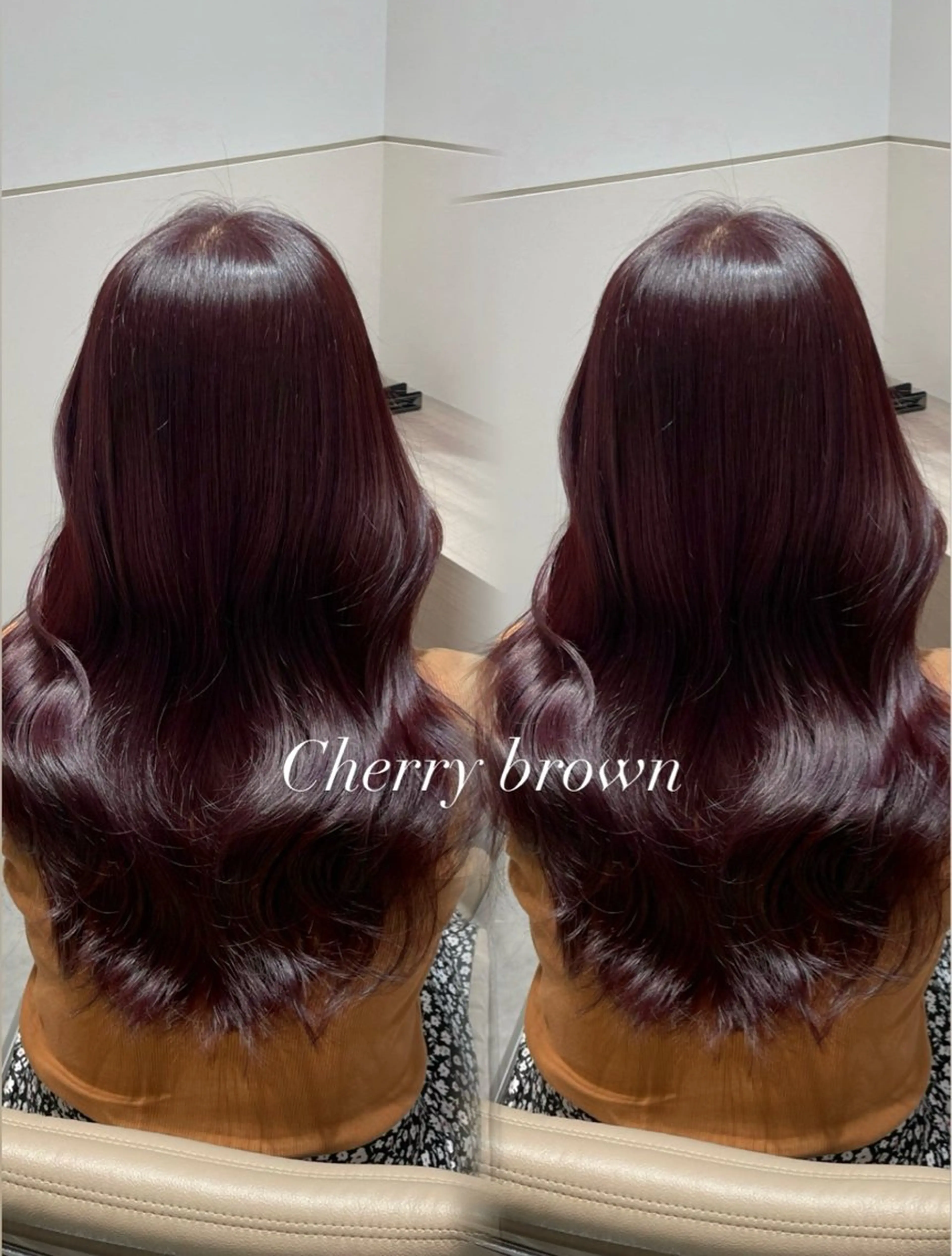 セミロング カラー ヘアアレンジ カット ヘアカラー トリートメント Ella所属・nana【艶髪】/ レイヤー/縮毛矯正のヘアスタイル