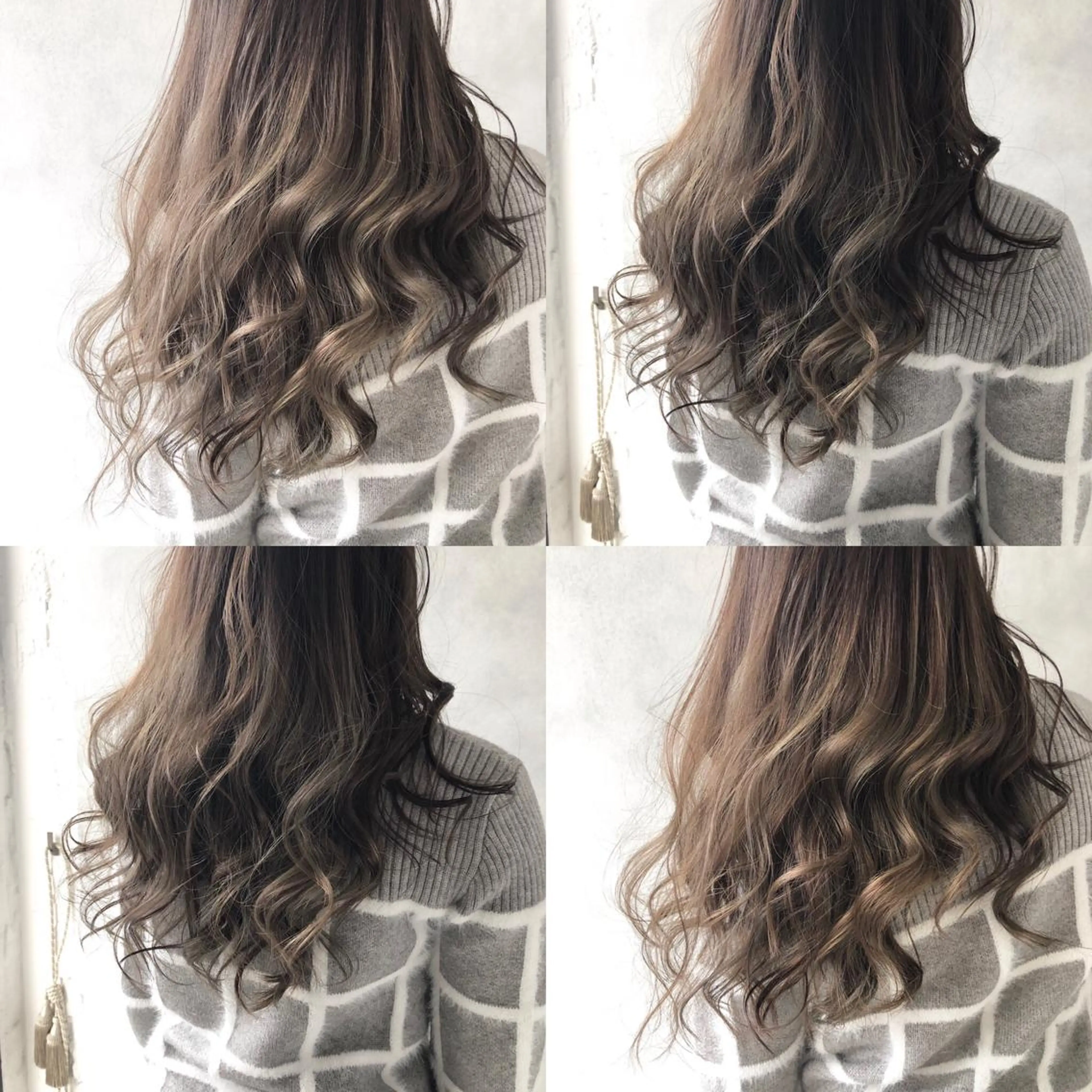 ロング ハイライト 小澤大輔 YOLO hairのヘアスタイル