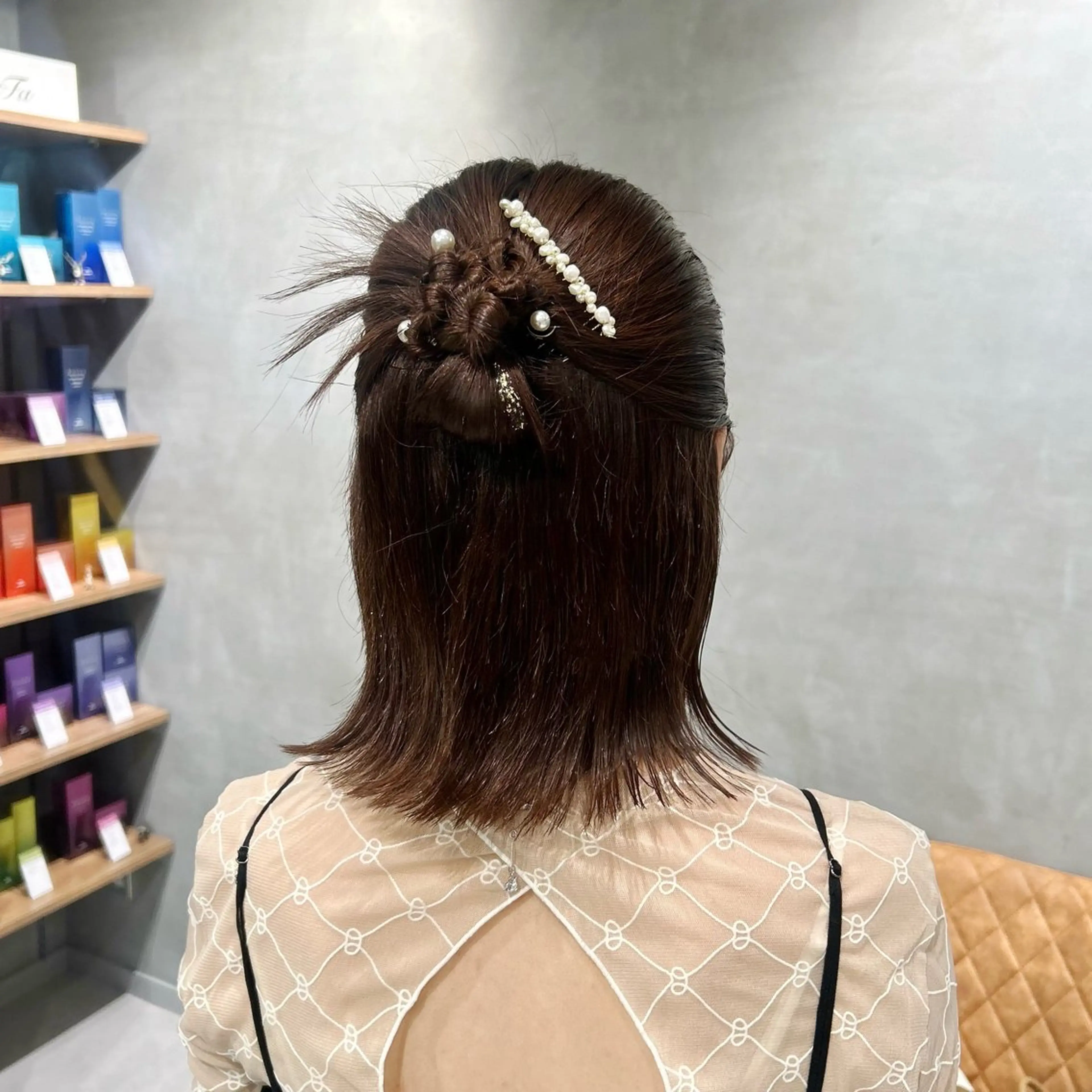 ヘアアレンジ 透明感カラー🫧 ✴︎meiのヘアスタイル