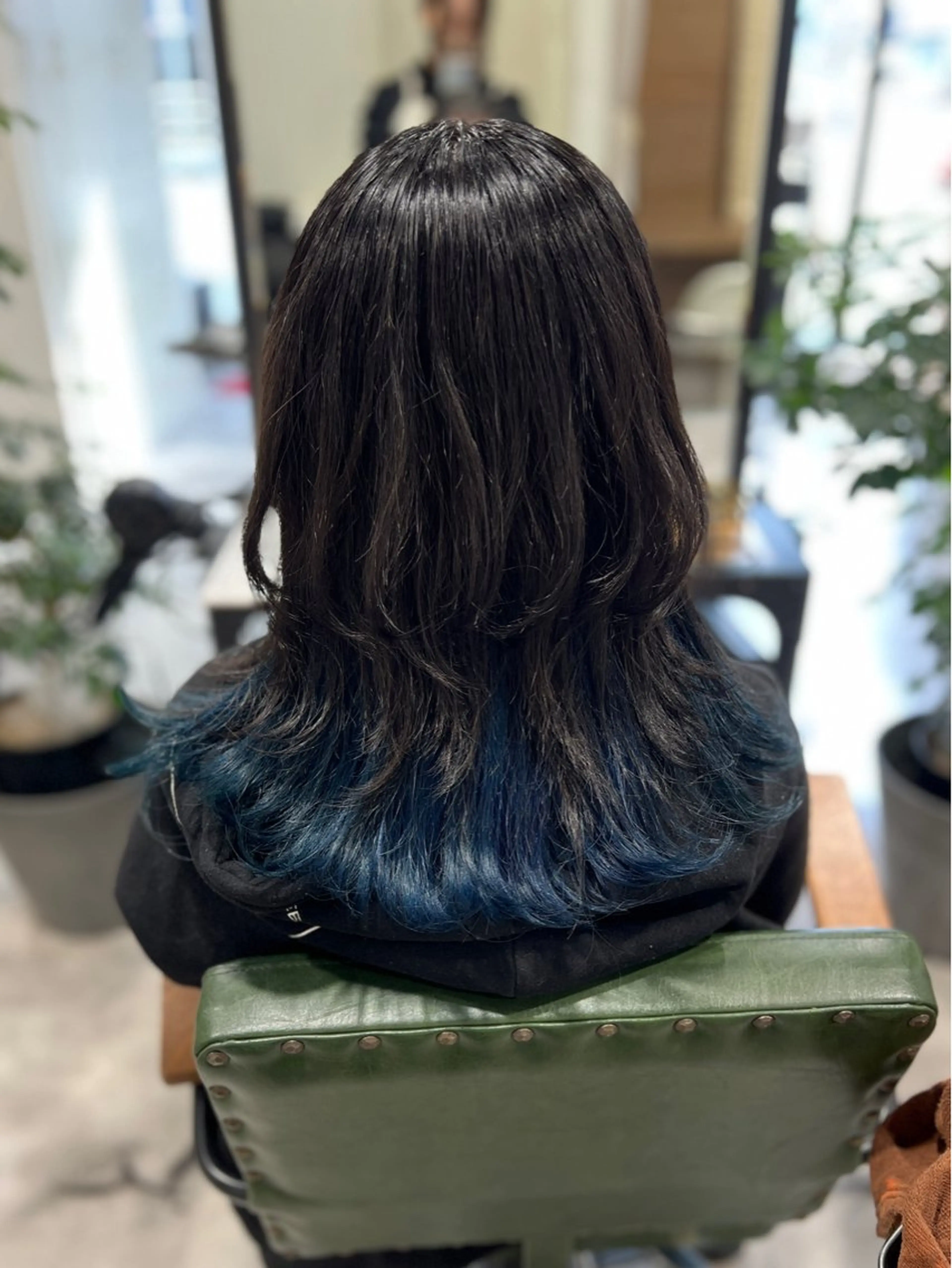 ロング カット ヘアカラー トリートメント 韓国風レイヤー ∕ 大隣 里桜のヘアスタイル