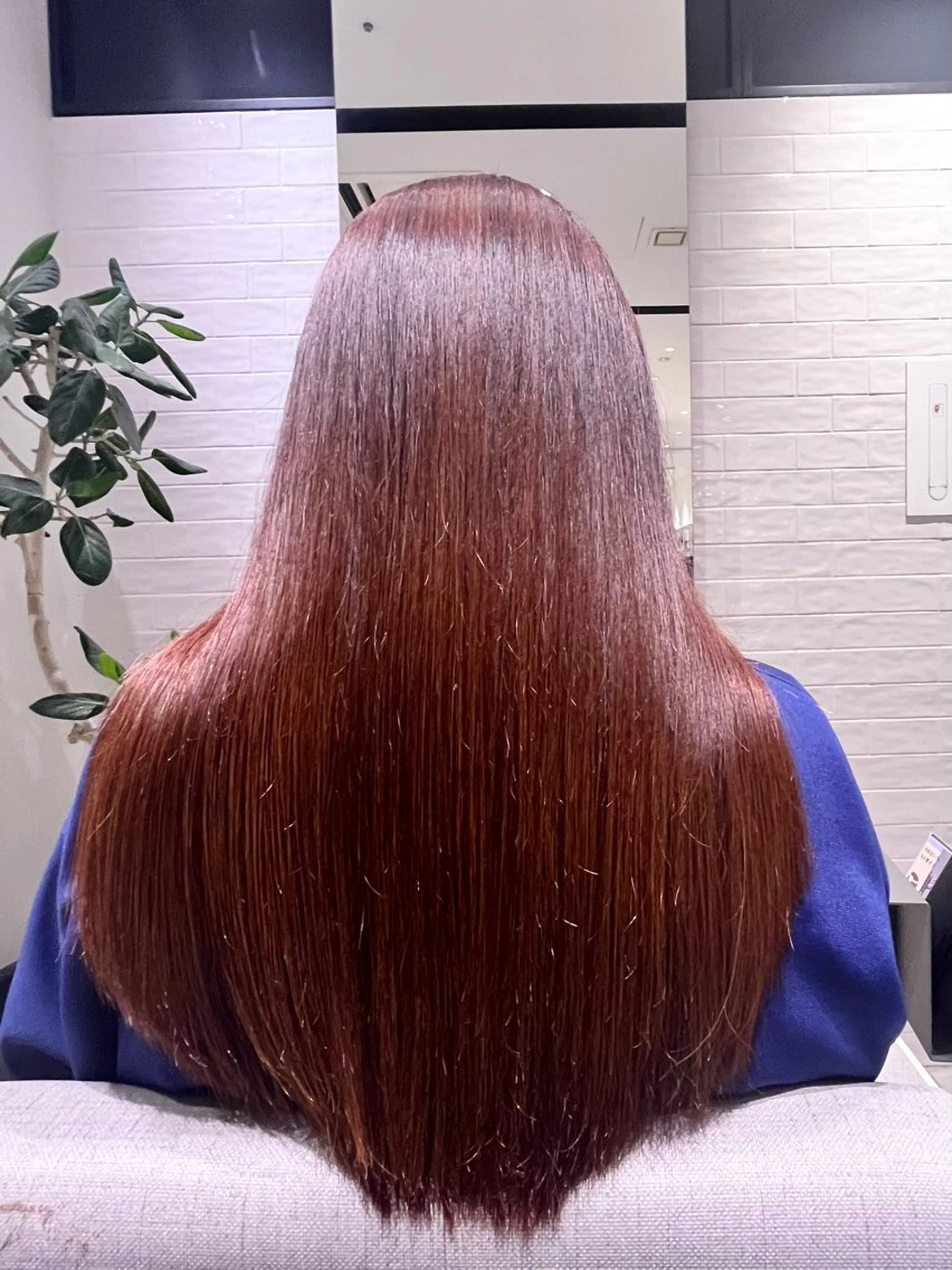 ロング パーマ 縮毛矯正 トリートメント stair:case 💖大類舞衣子💖のヘアスタイル