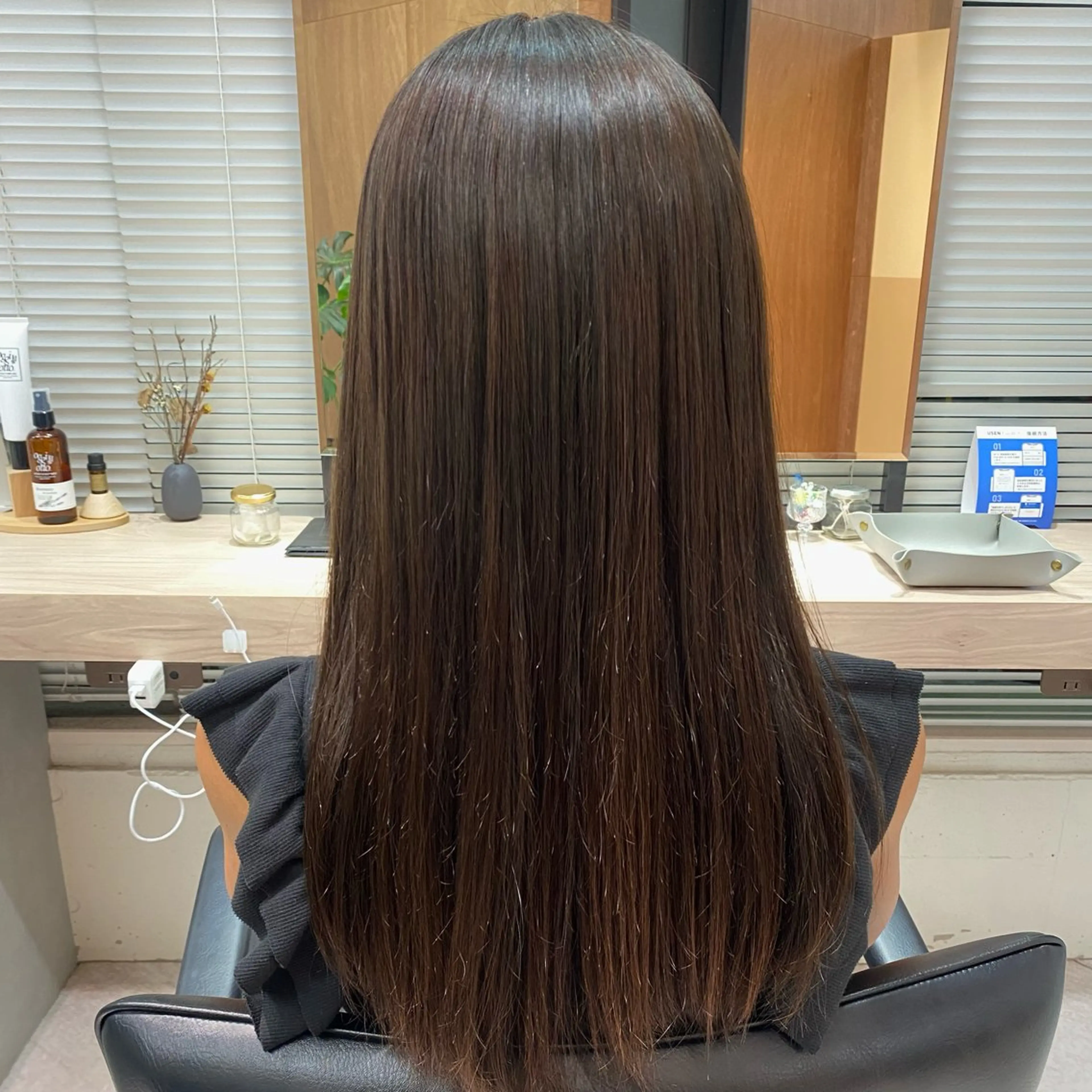 ロング カットカラーパーマ 募集／Otohaのヘアスタイル