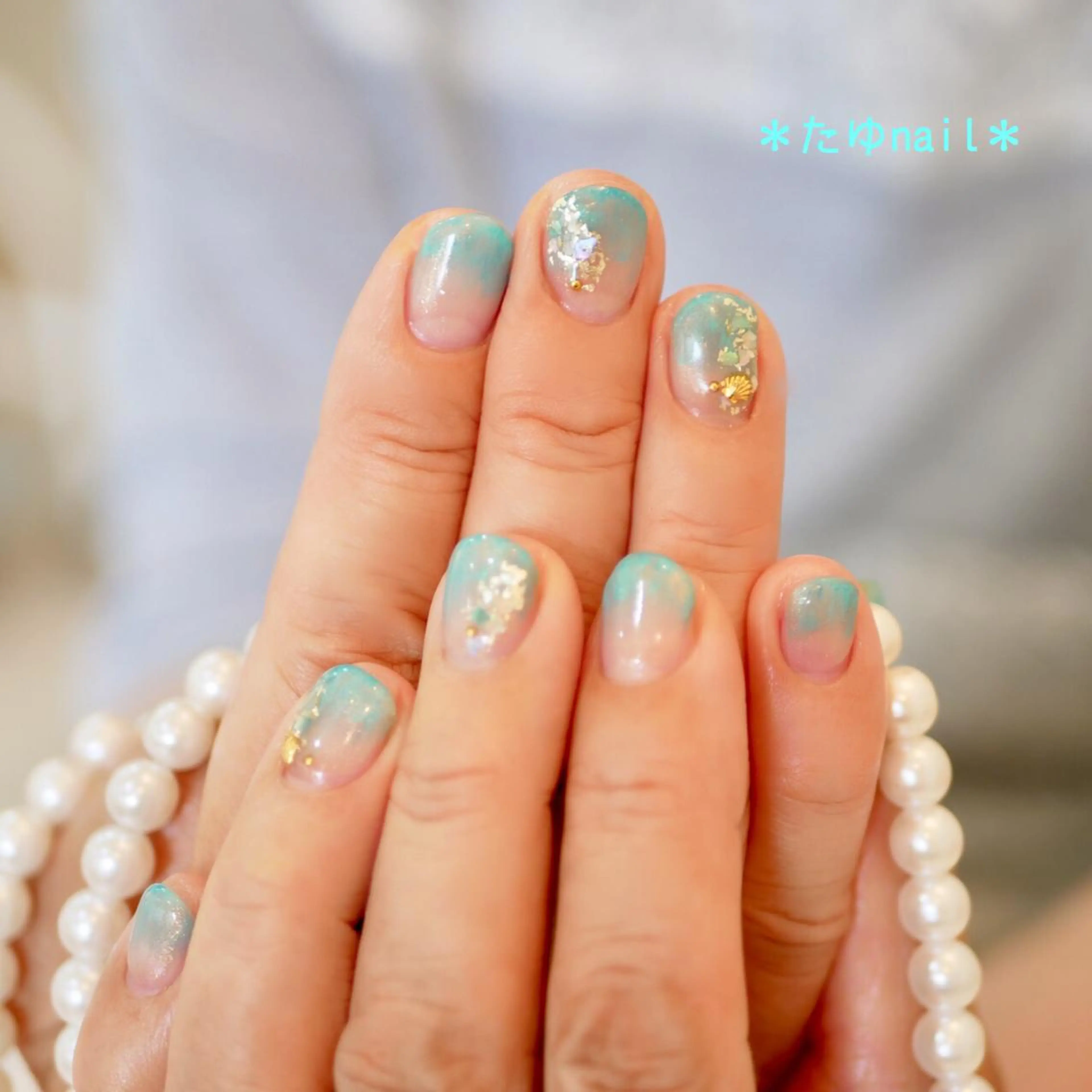 ネイル ネイルサロン・ネイルスクール　たゆnail所属・ネイルサロン 【たゆnail】のネイルデザイン