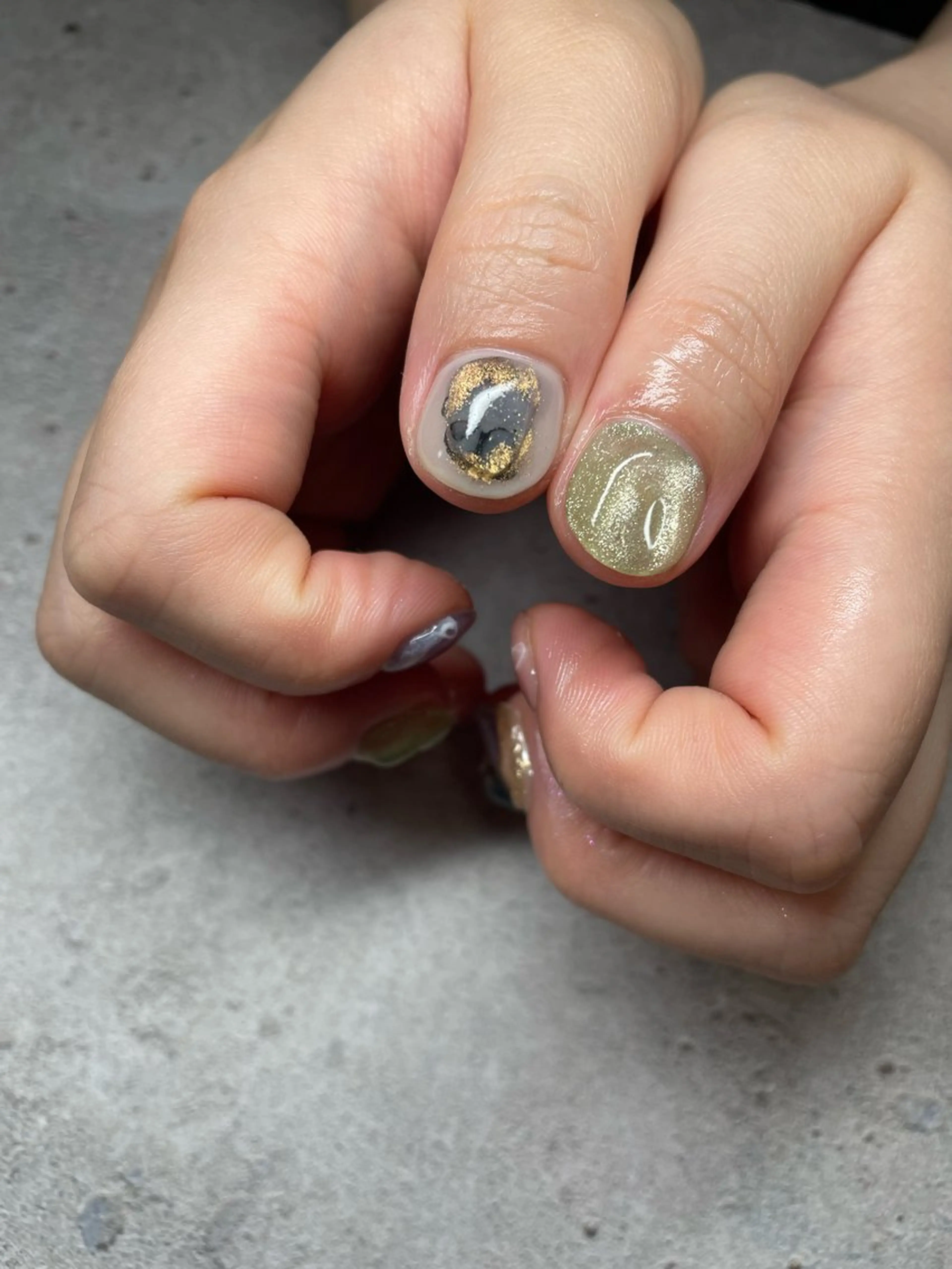 ネイル ニュアンスネイル ハンドネイル フットネイル 🌕akuri🌖 nuance/専門のネイルデザイン