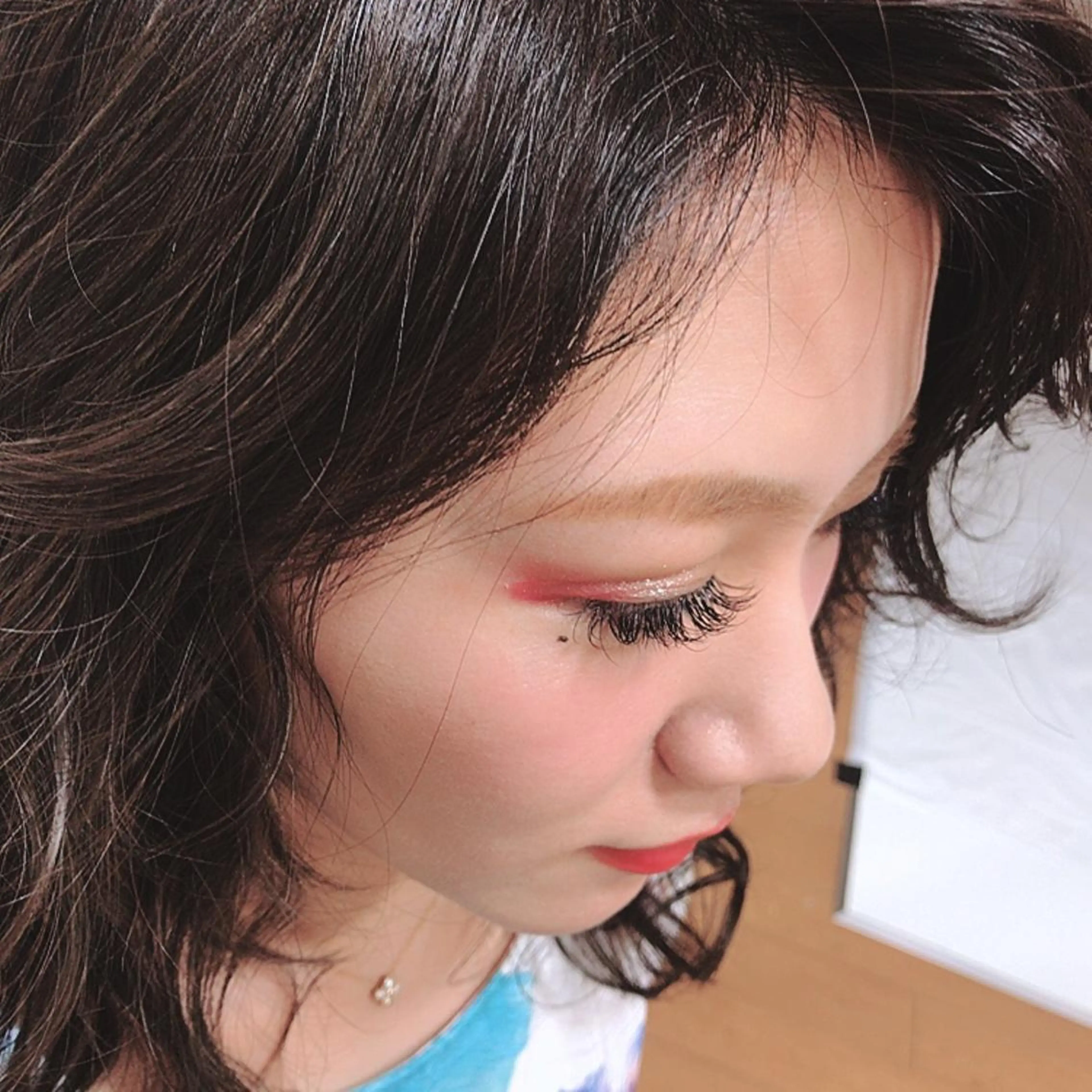 セミロング ヘアアレンジ knock【ノック】所属・烏丸韓国ヘア🇰🇷 ayaka🎀のヘアスタイル