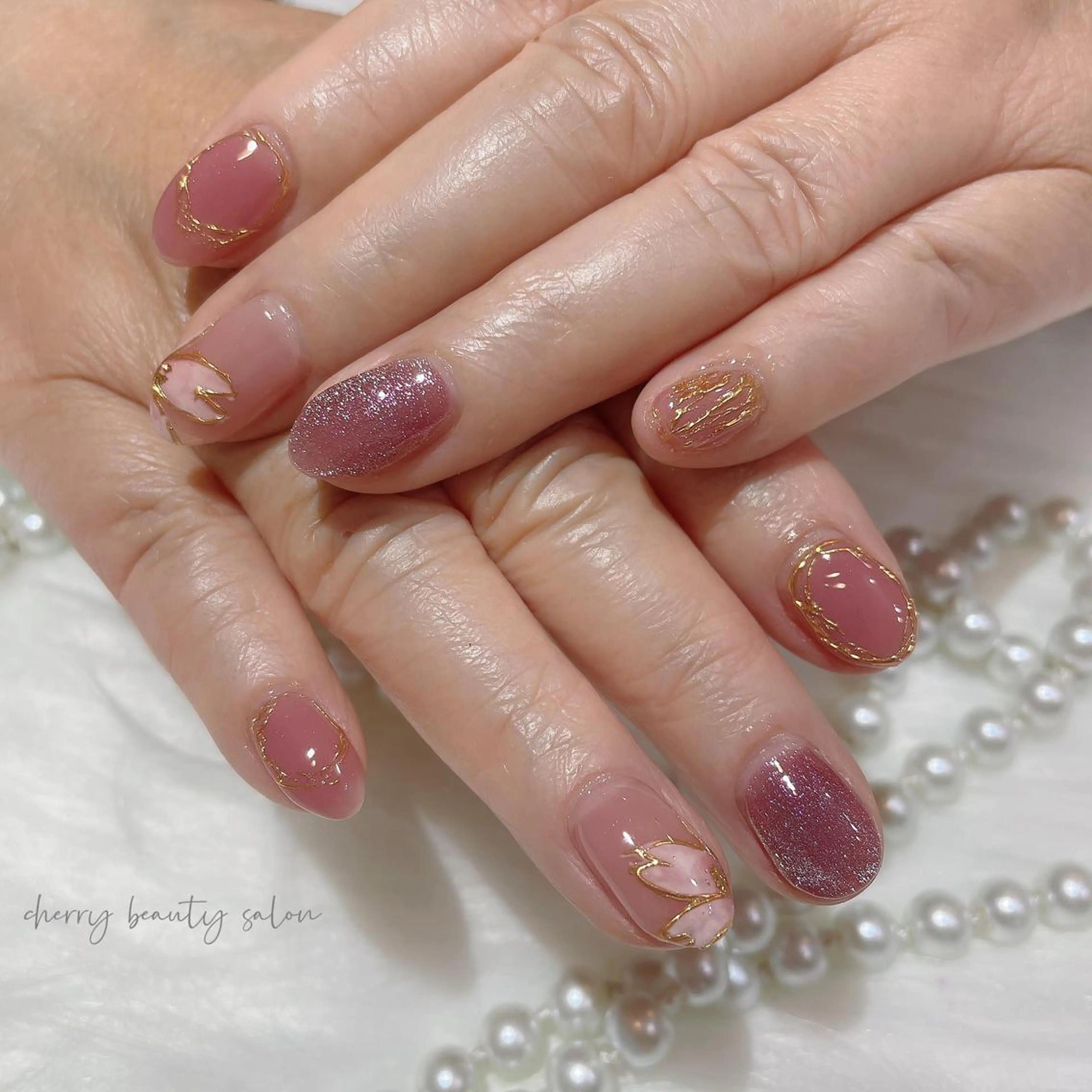 ネイル SAKURA 🍒のネイルデザイン