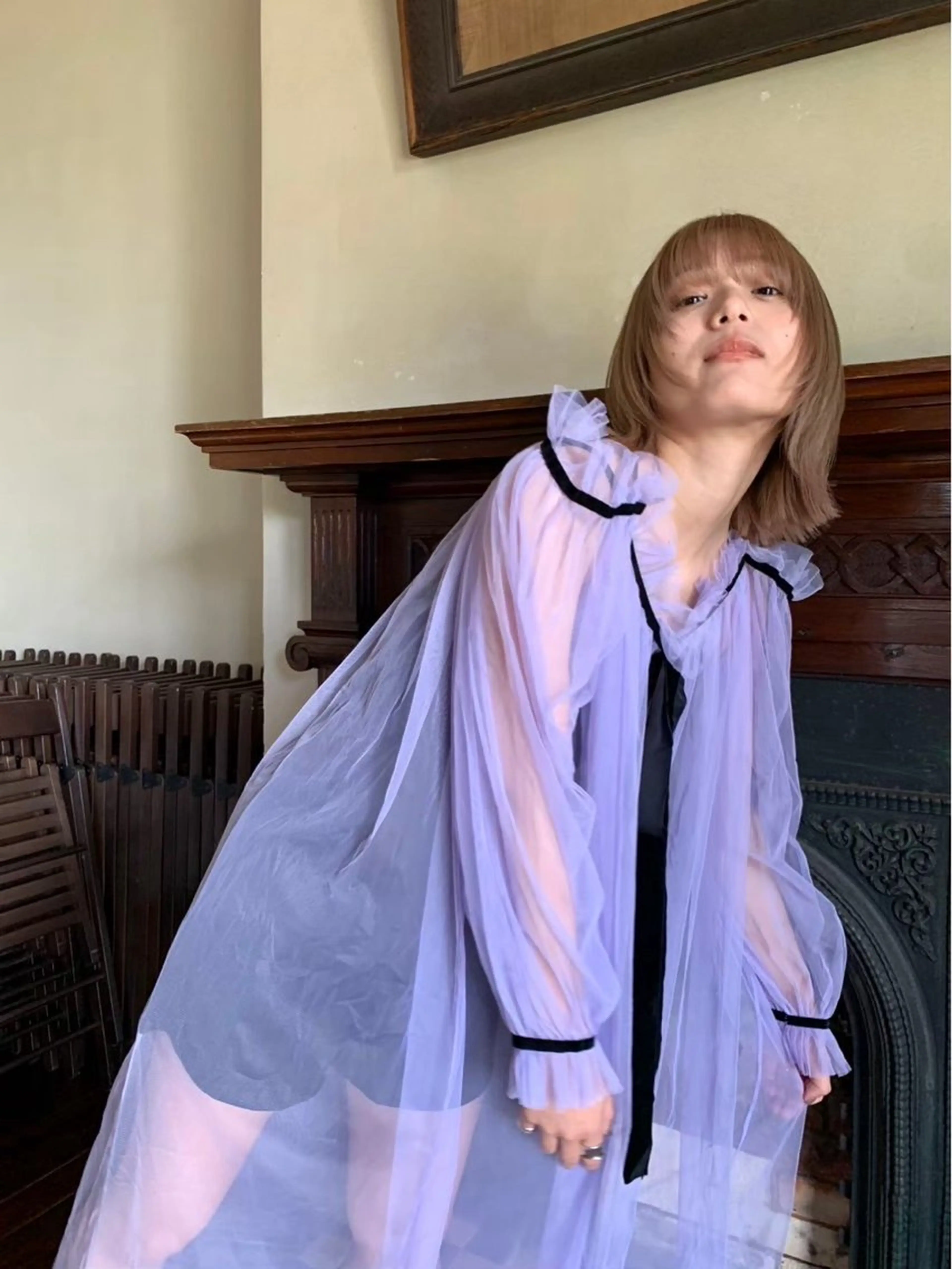 カラー ヘアカラー トリートメント 木村 心海☆明石のヘアスタイル