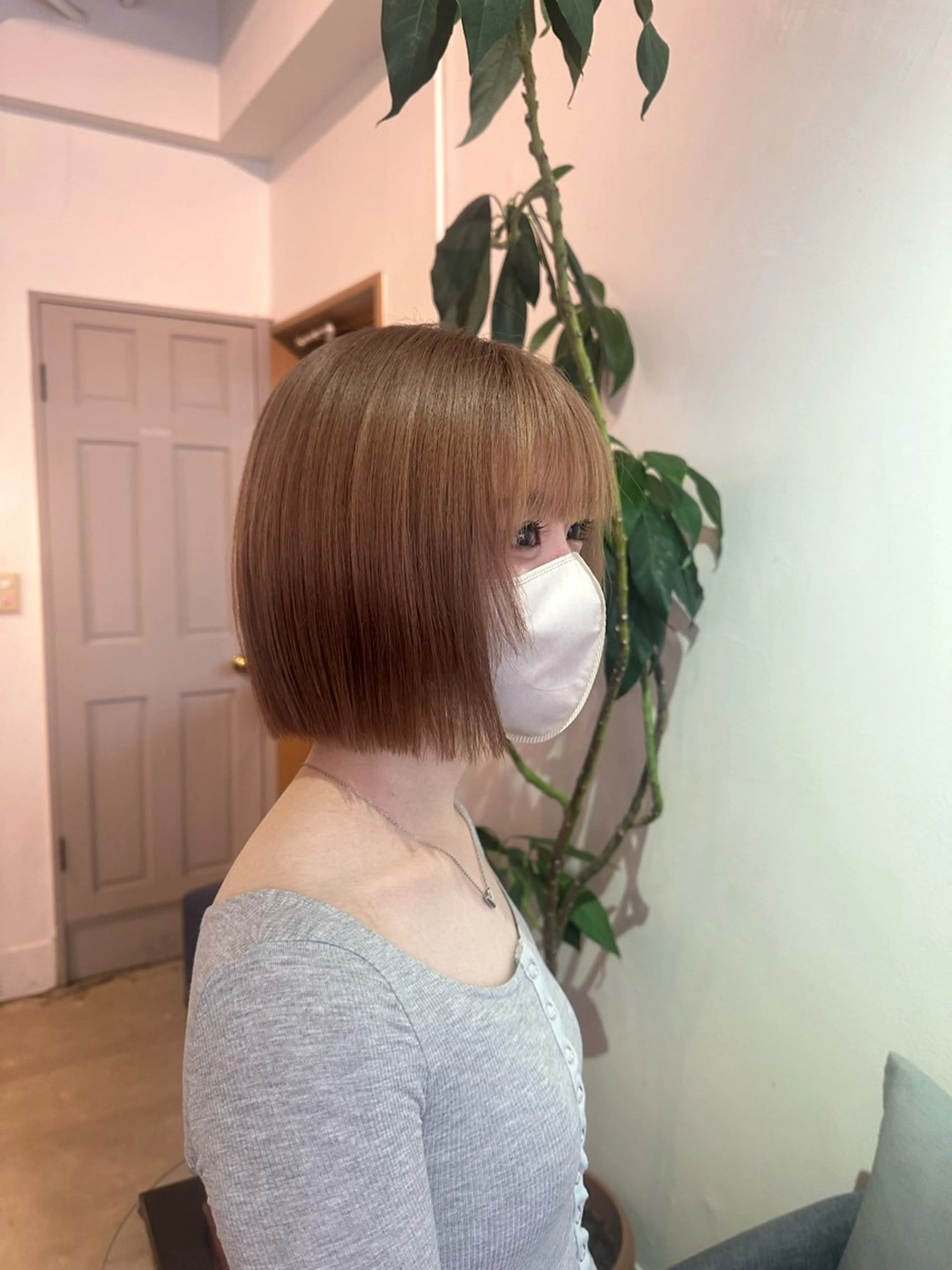 ショート ボブ カット ヘッドスパ きたむら ひかりのヘアスタイル