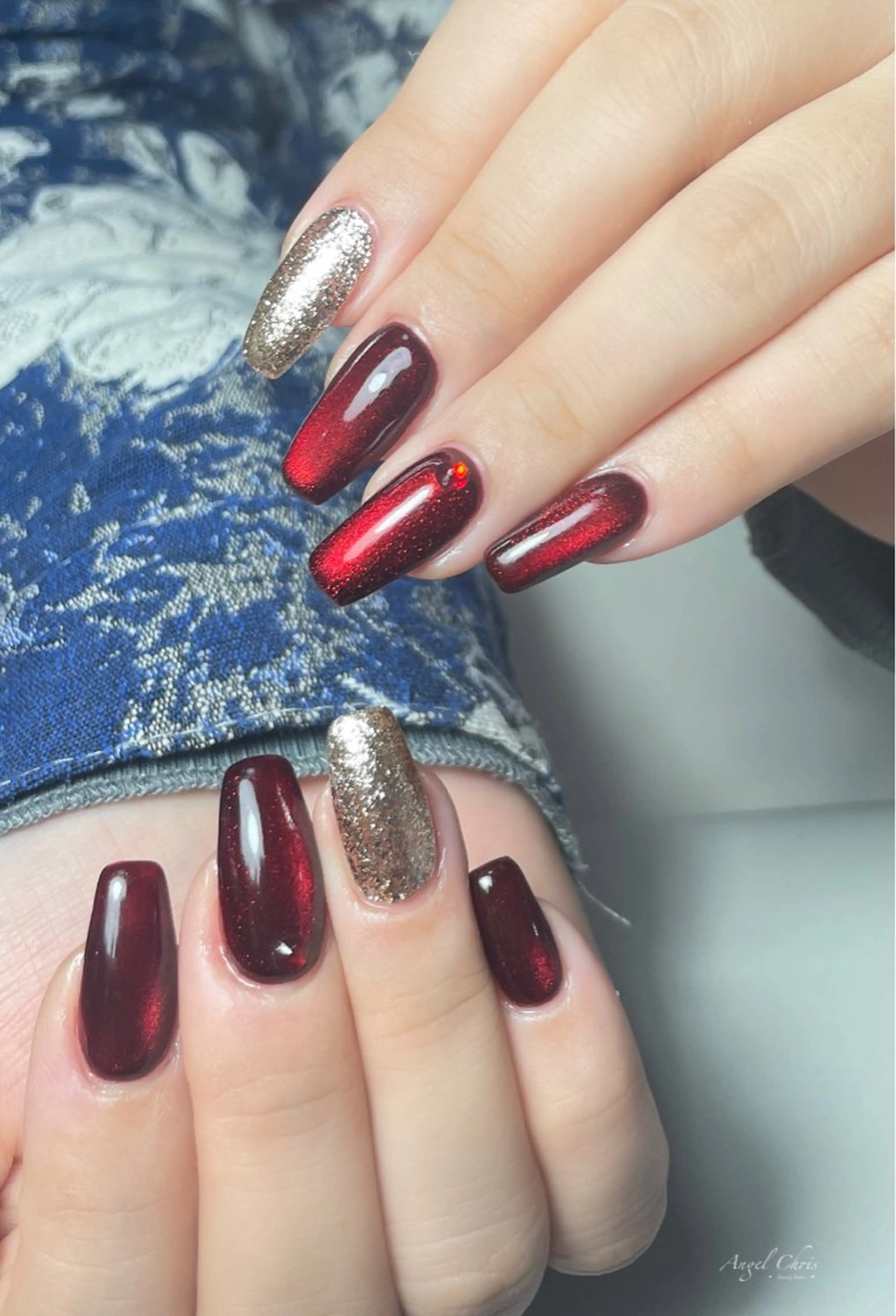 ネイル ハンドネイル AngelChris ビューティーサロンのネイルデザイン