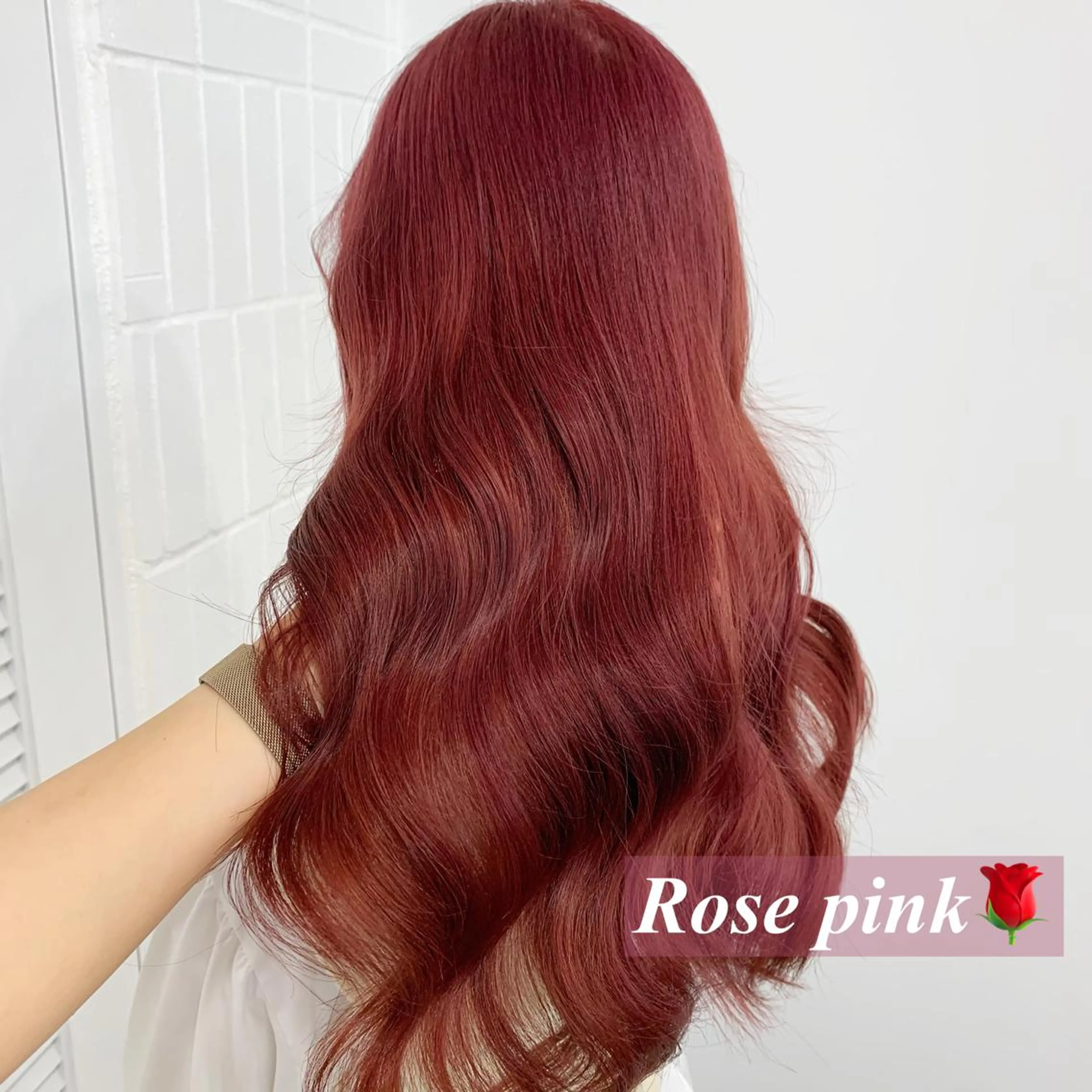 ロング カラー ヘアアレンジ レイヤー×グレージュ /ピンク🩷mioのヘアスタイル