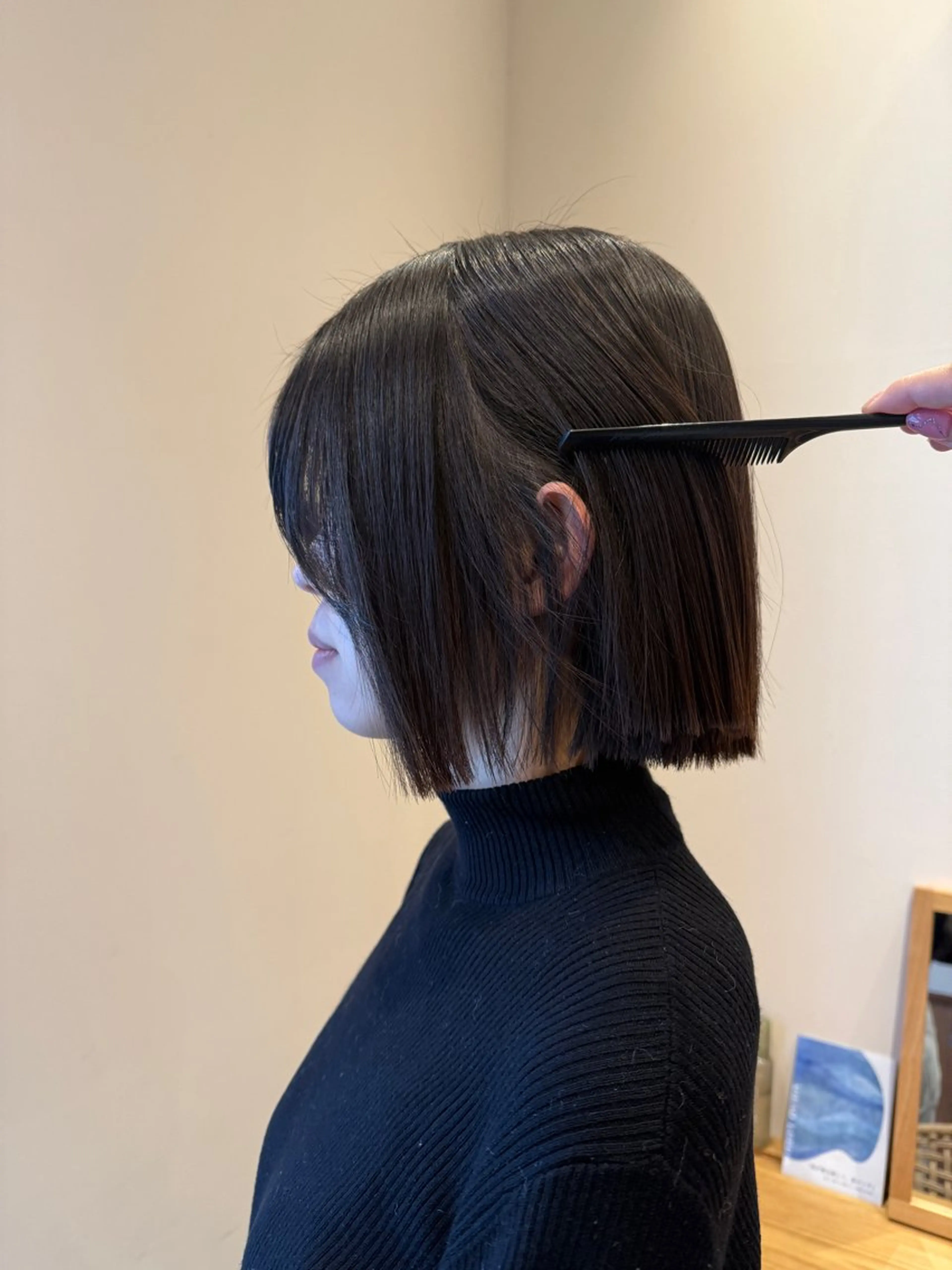 ミディアム パーマ カット パーマ ‎🤍江坂 ハヤシアヤナ‎🤍のヘアスタイル