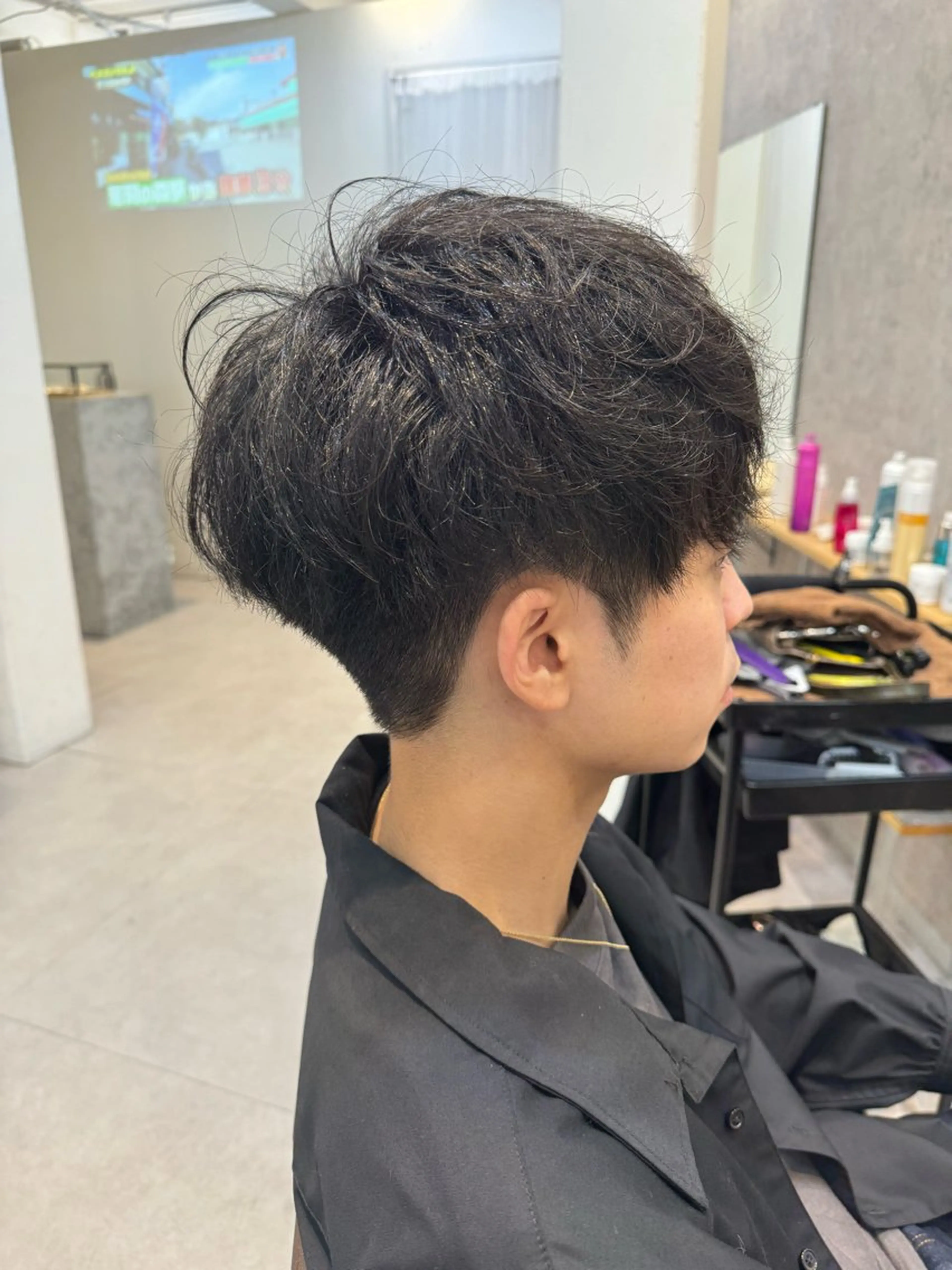 ショート メンズ マッシュ ショートヘア カット Dxxxx III所属・女性目線の大人 メンズ*Ayakaのヘアスタイル