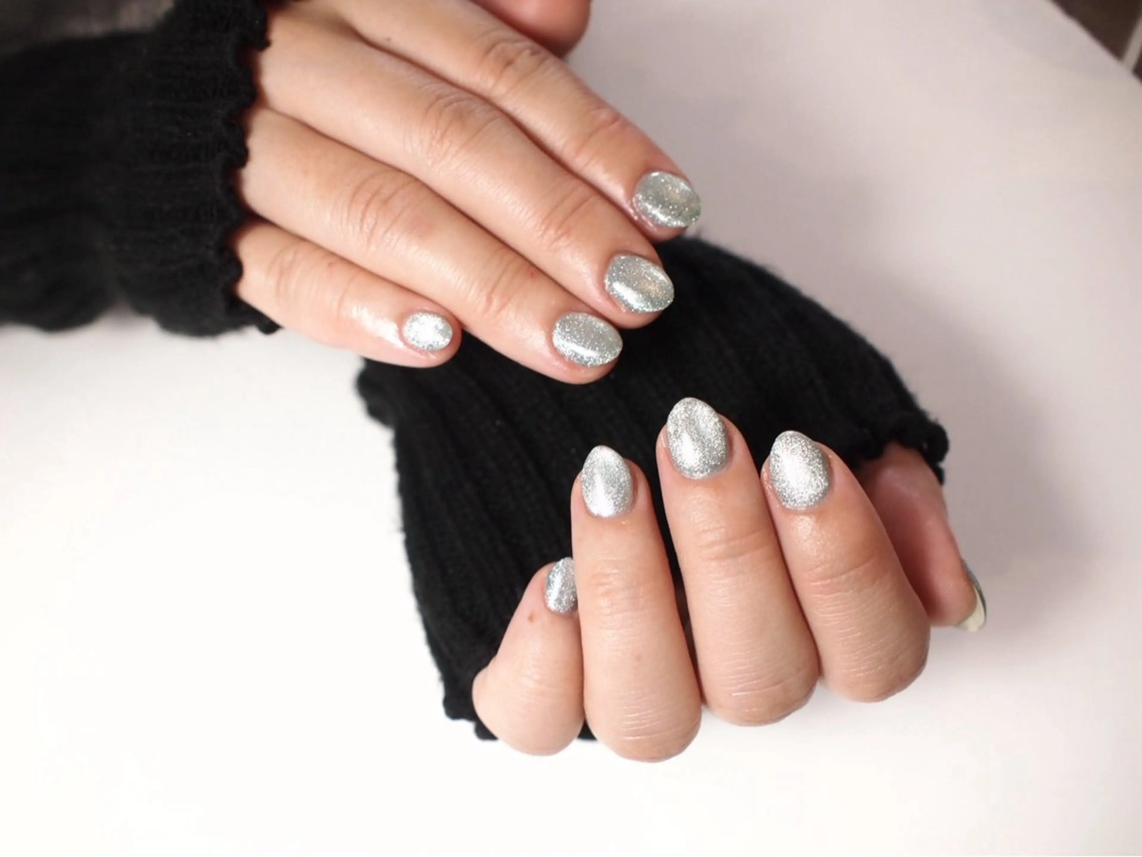 ネイル マグネットネイル マグネットワンカラー ワンカラーネイル ハンドネイル ORGAN makiのネイルデザイン