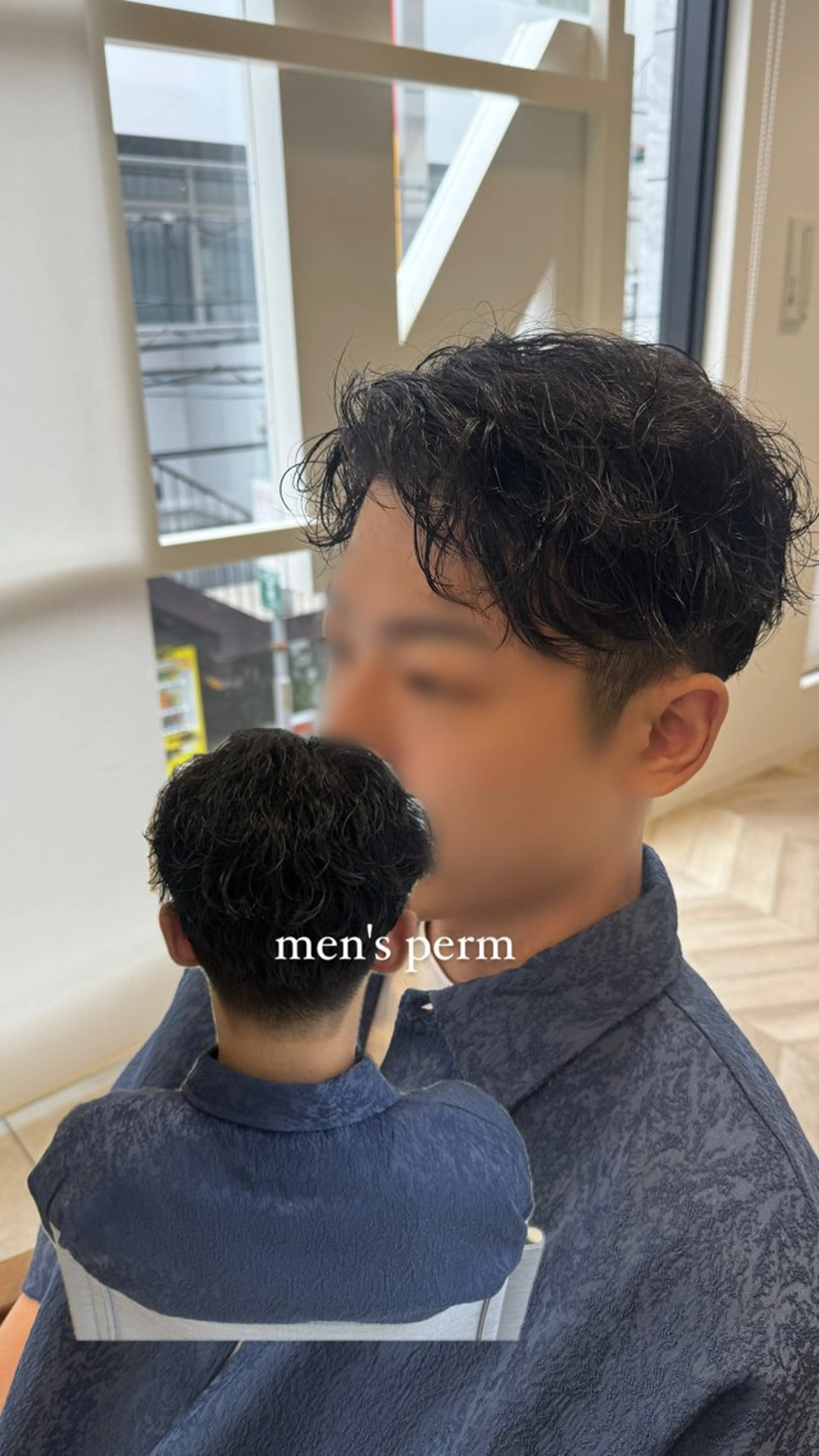 パーマ メンズ メンズパーマ 波巻きパーマ レイヤー/ウルフカッ ト/𝓡𝓲𝓷🍎のヘアスタイル