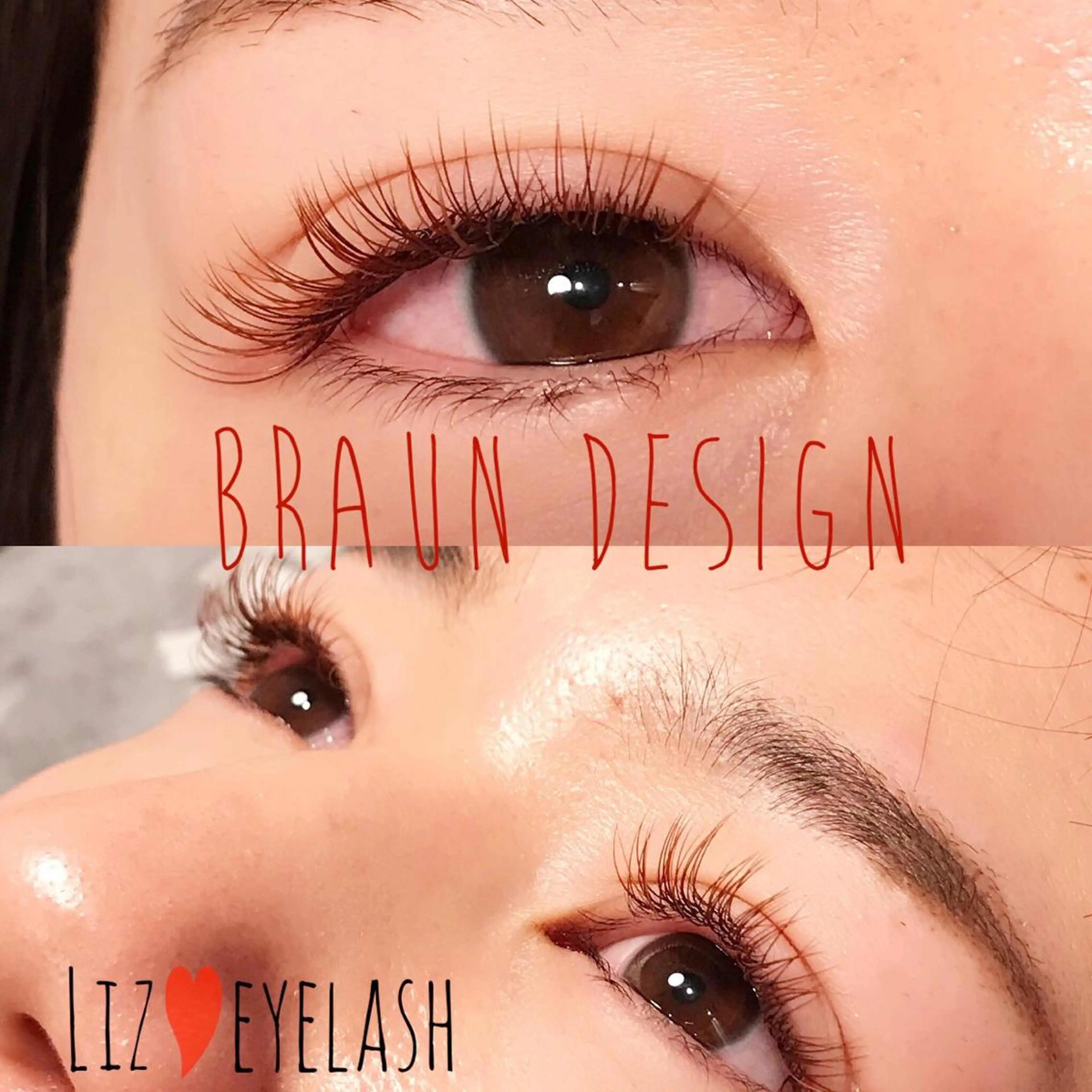 マツエク・マツパ Cカール カラーマツエク ナチュラル マツエク nashira -ナシラ- 恵比寿のマツエク・マツパデザイン