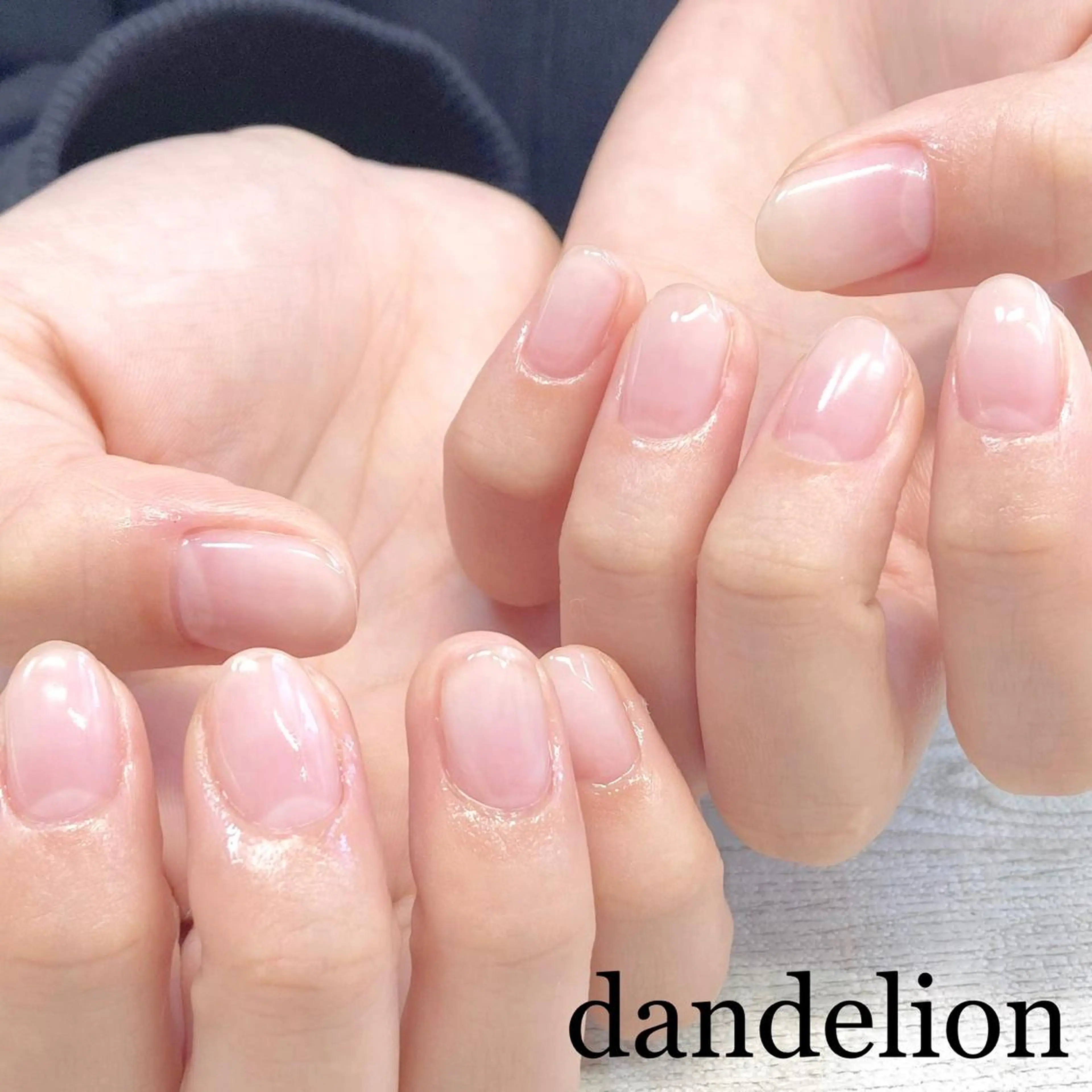 ネイル ハンドネイル ハンドケア dandelion ダンデライオンのネイルデザイン