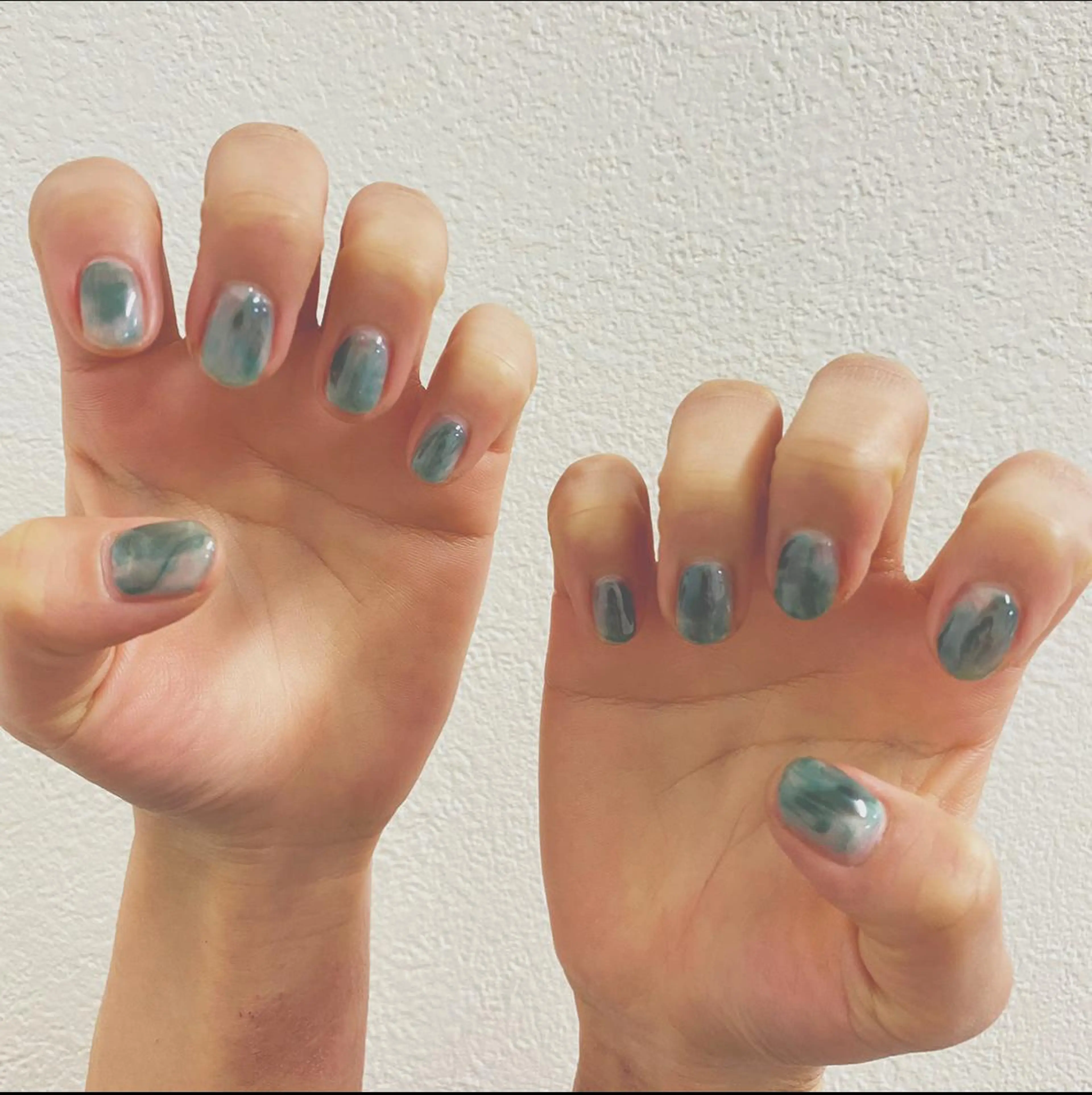 ネイル クリアネイル ハンドネイル 鈴木 優菜のネイルデザイン