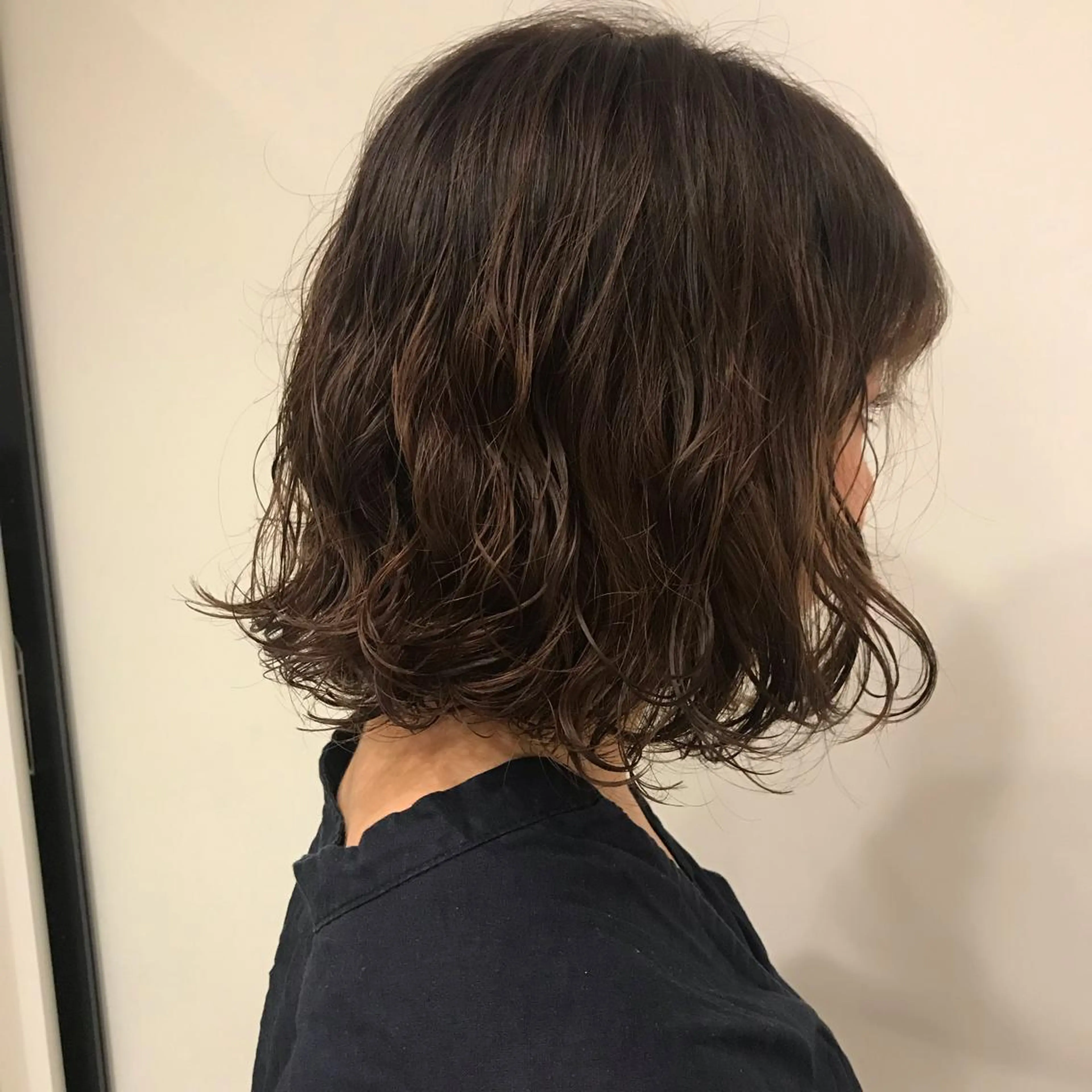 ミディアム パーマ めざわ ゆうきのヘアスタイル