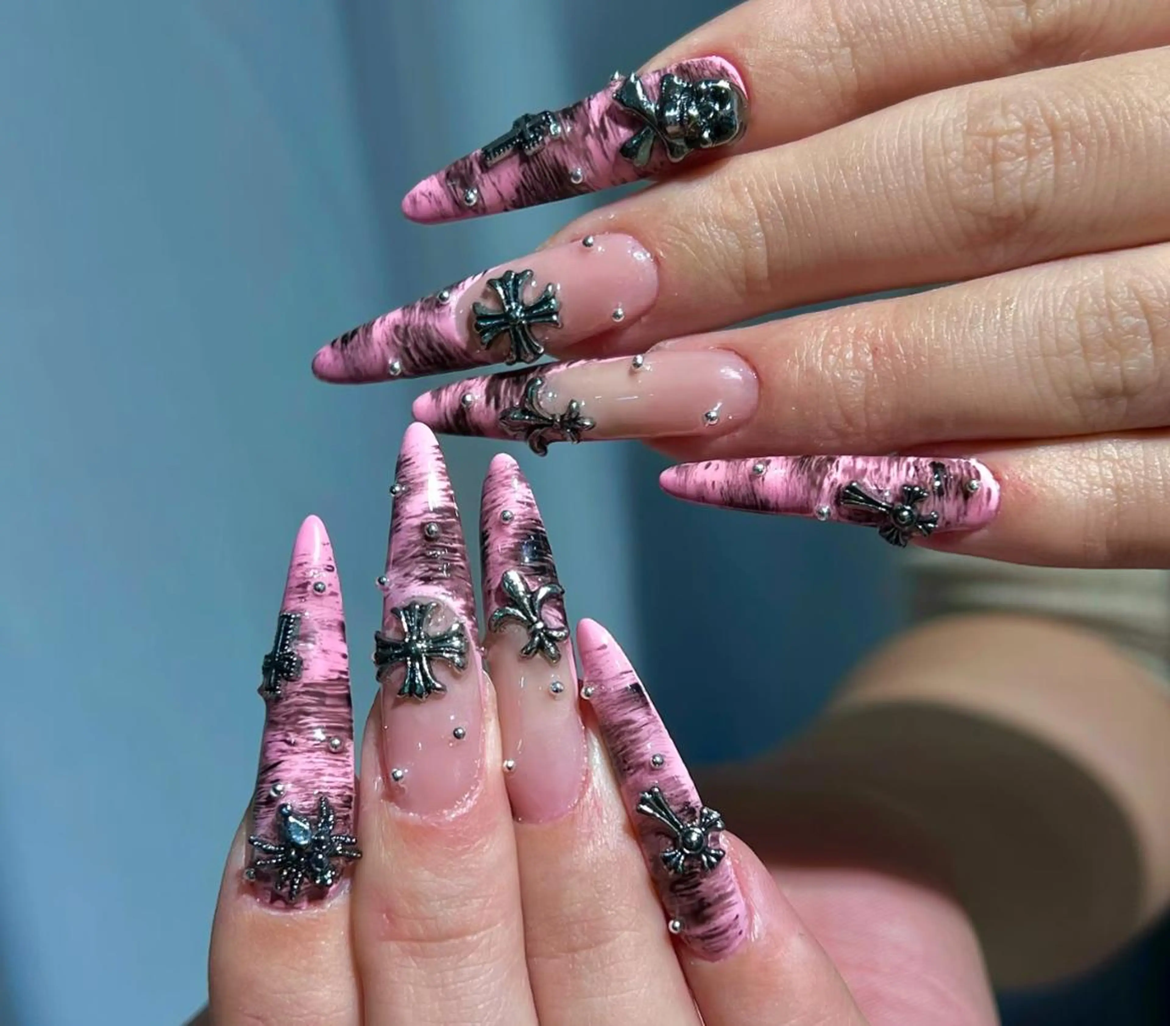 キッズ ハンドネイル エ リのネイルデザイン