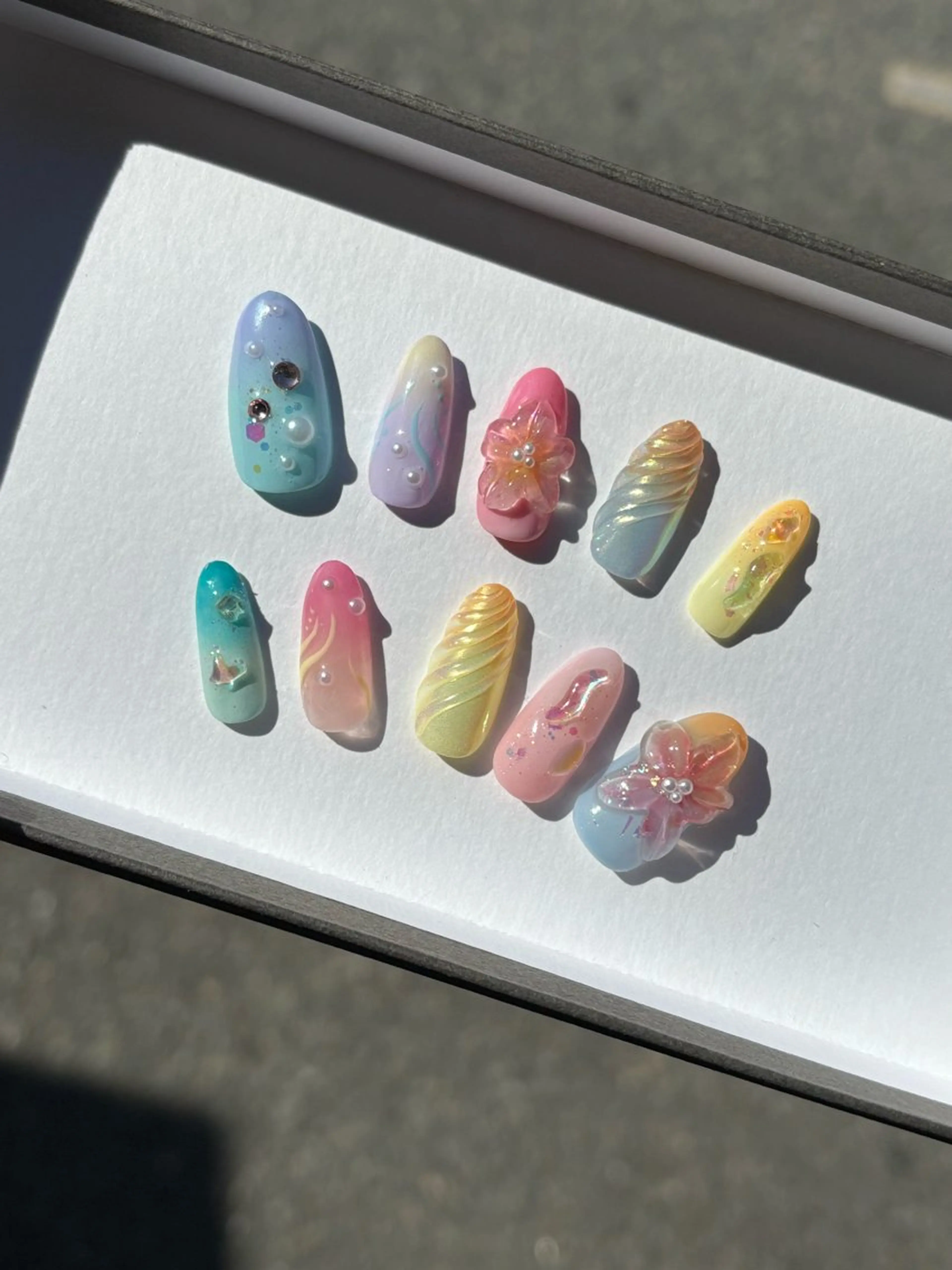 ネイル ハンドネイル Lélia nail Himariのネイルデザイン