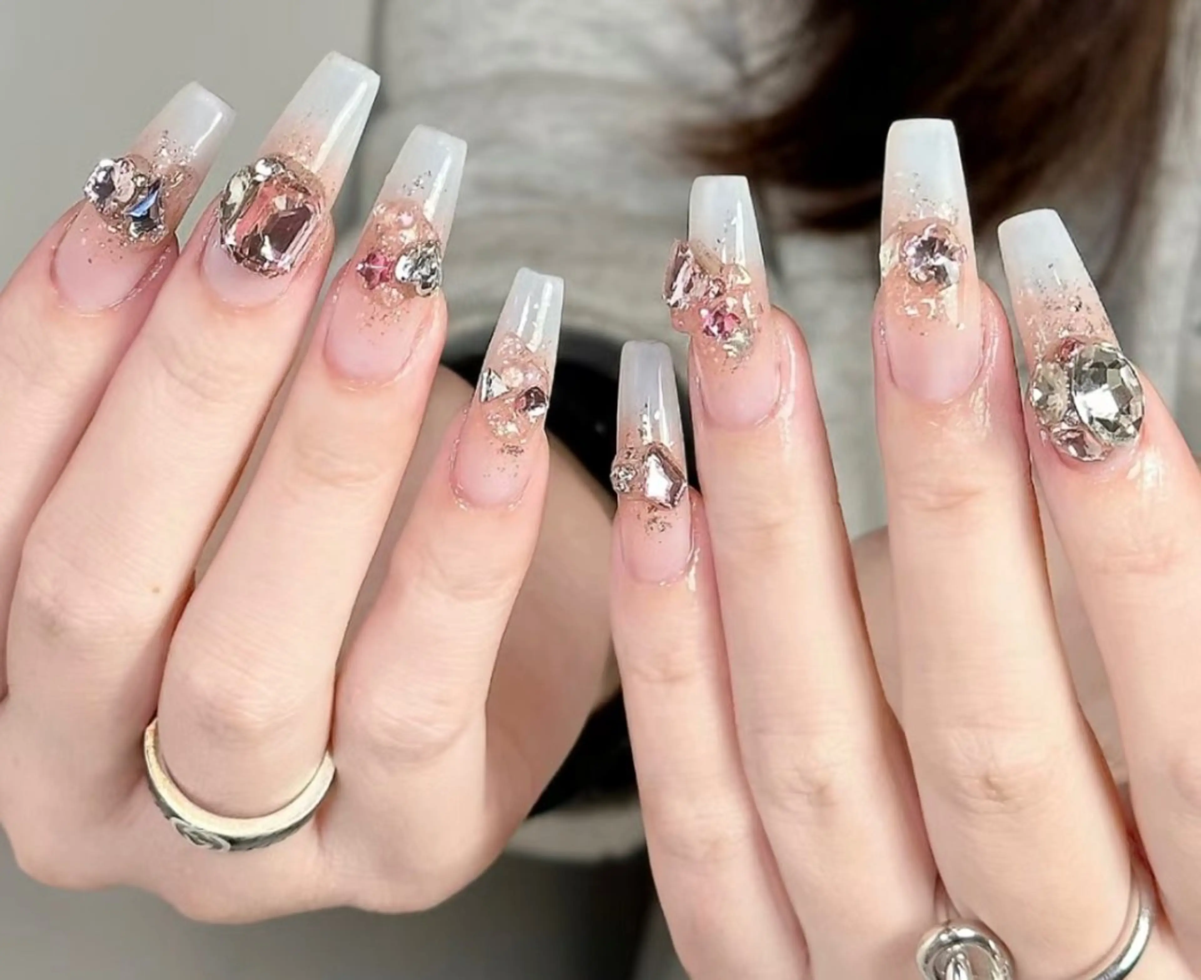 ネイル ハンドネイル ハンドケア 🍑 momo_nailのネイルデザイン