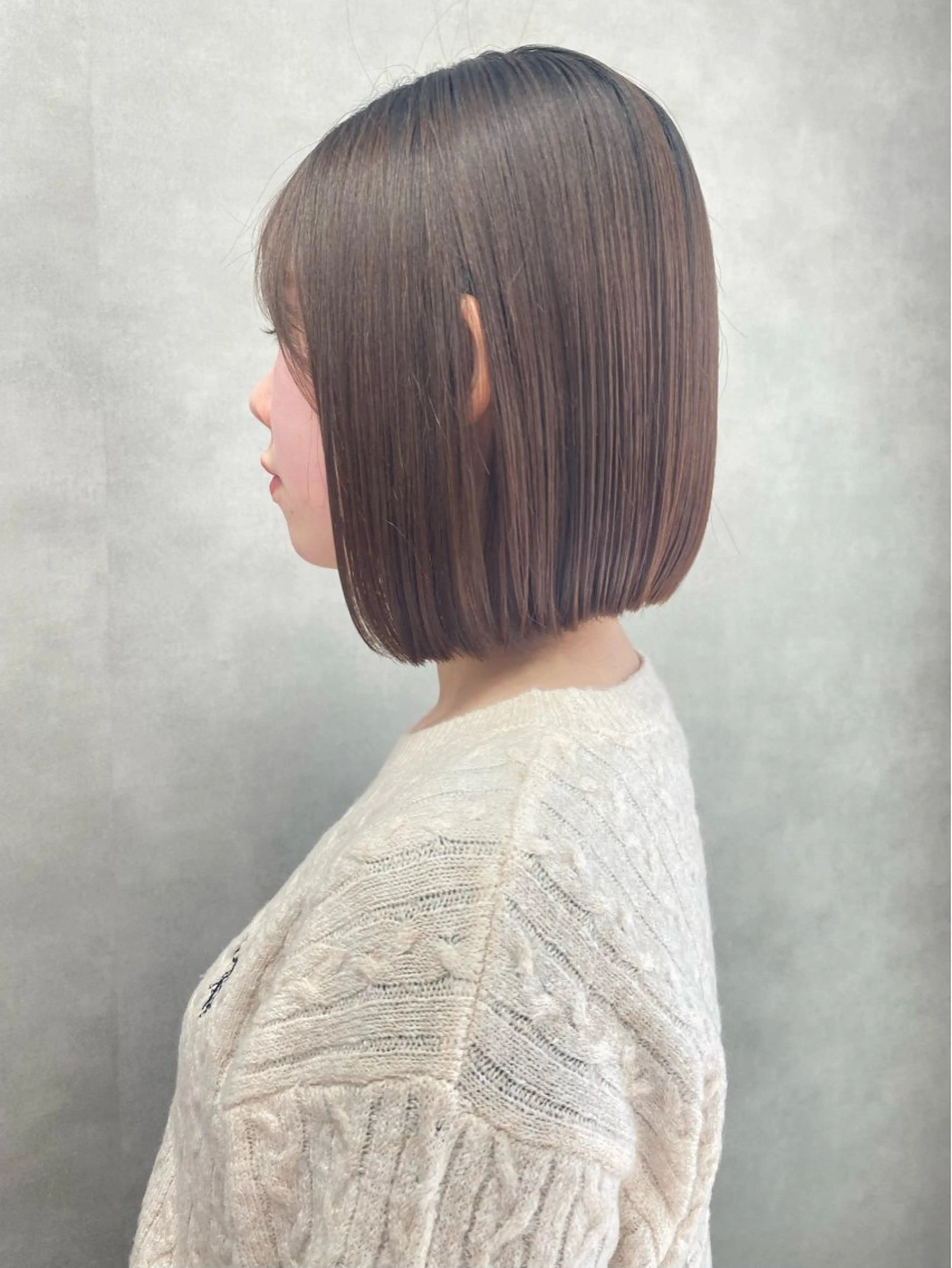 ミディアム ボブ 🌸Bob🌸 市井友佳子のヘアスタイル