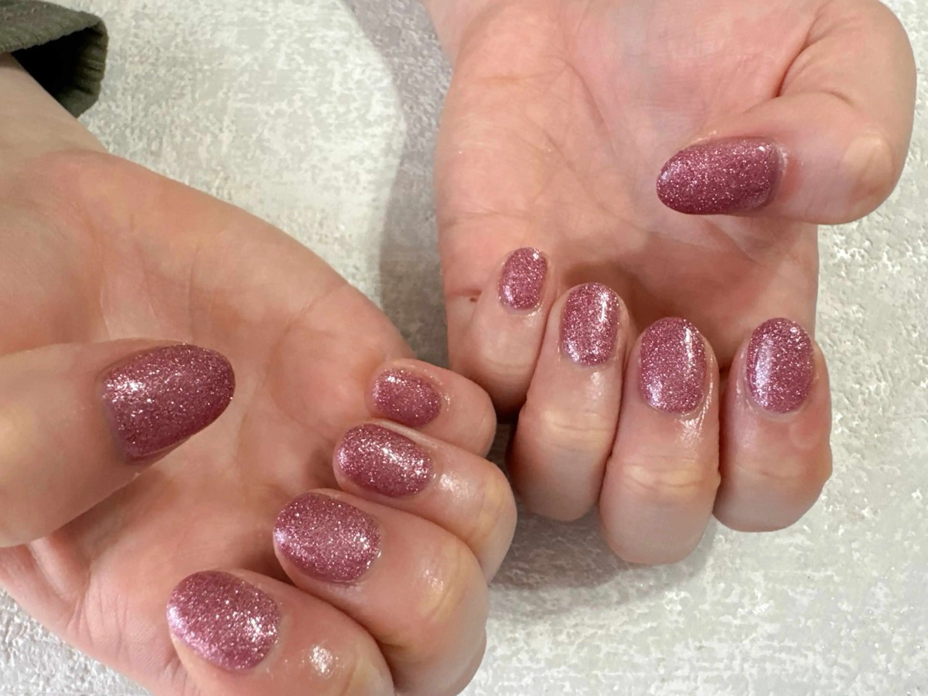 ネイル オーロラネイル フットネイル フレンチネイル ジェルネイル キラキラネイル kikinail 溝の口のネイルデザイン