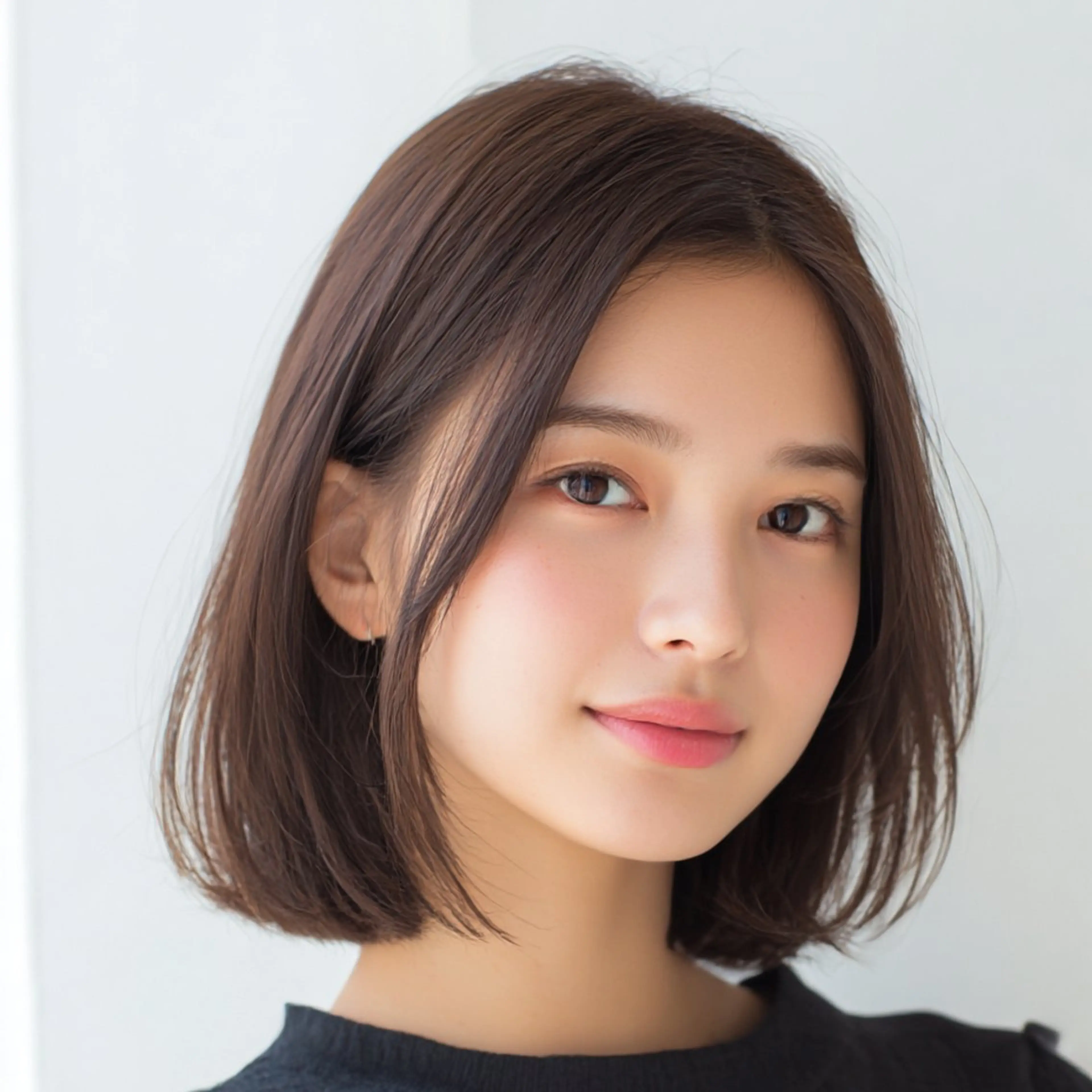 ミディアム 飯田 知将のヘアスタイル