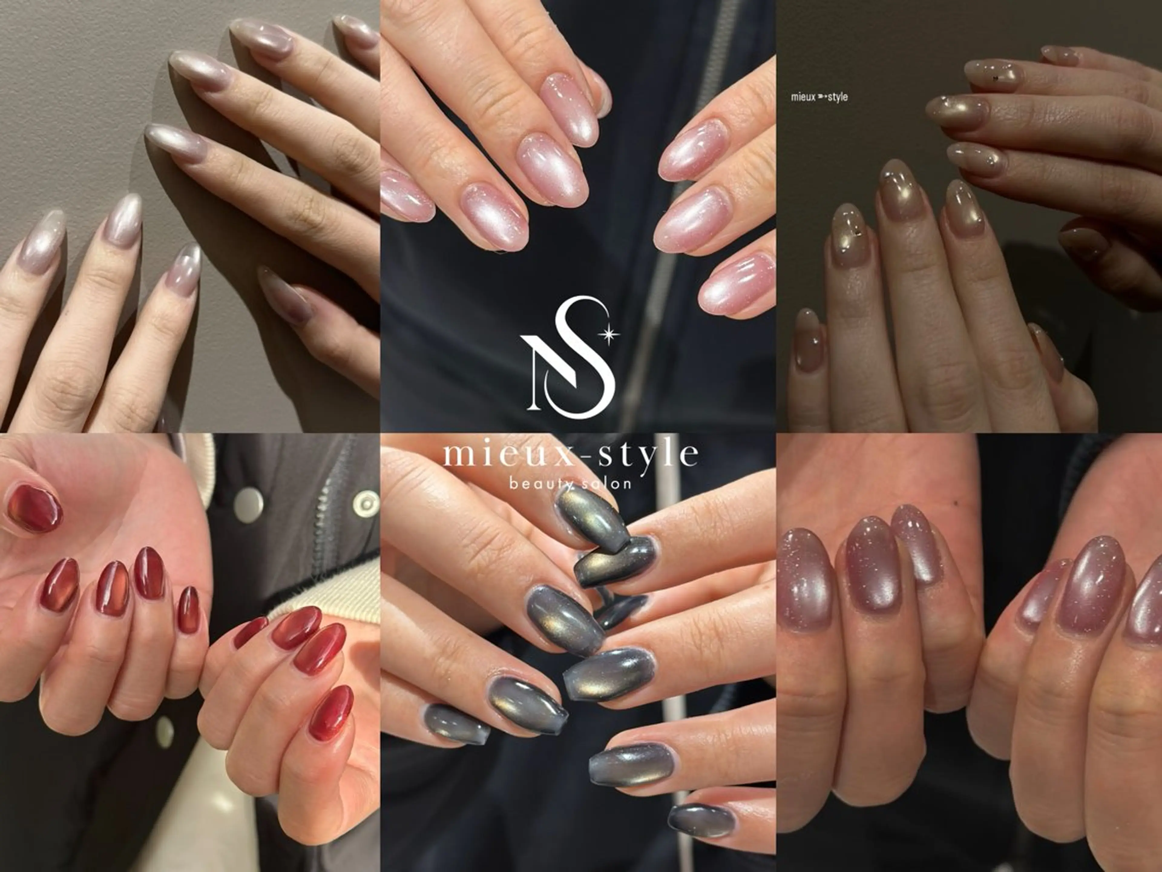 ネイル mieux-myu /立川nuanceのネイルデザイン