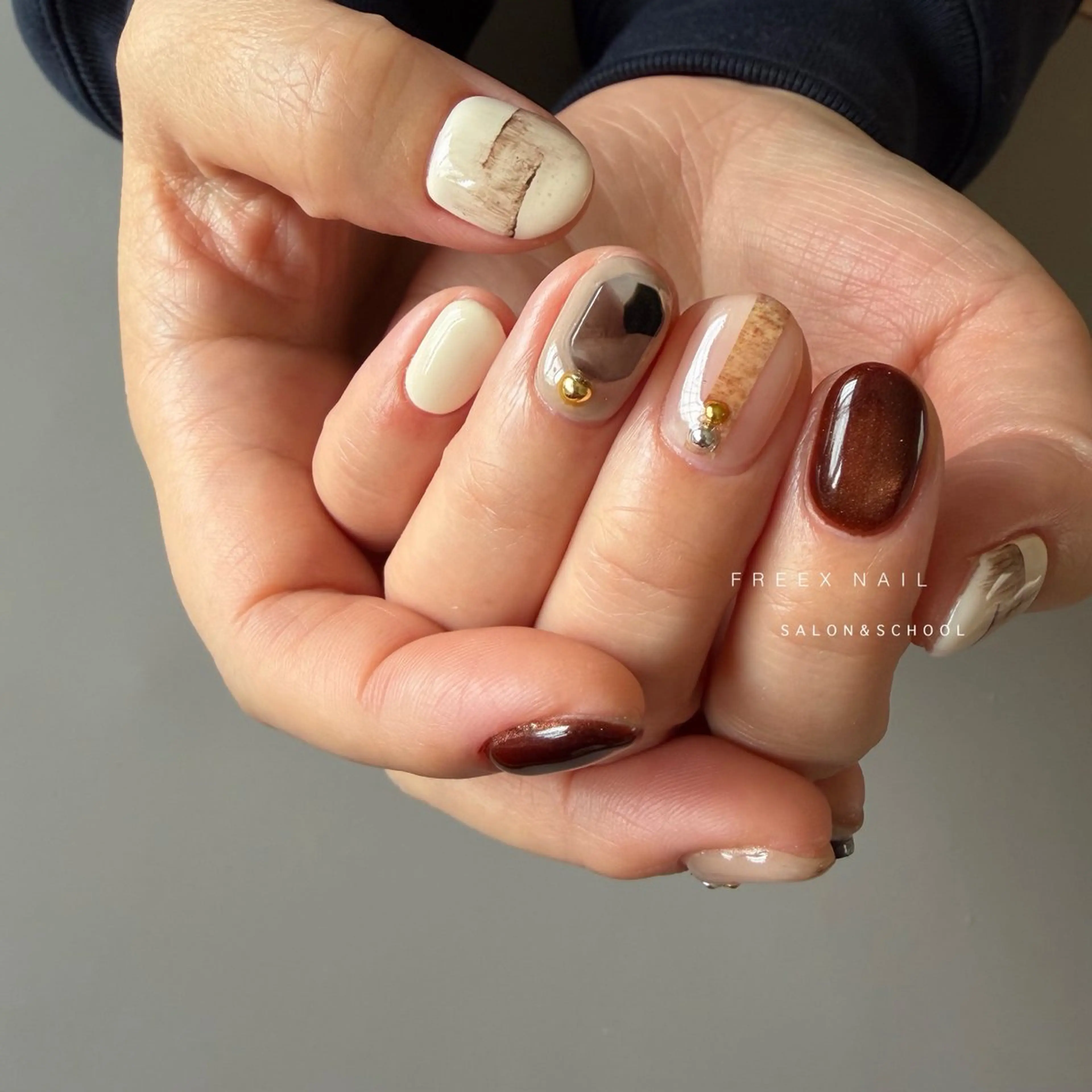 ネイル Freex nail所属・freex nail /ニュアンス/個性派のネイルデザイン