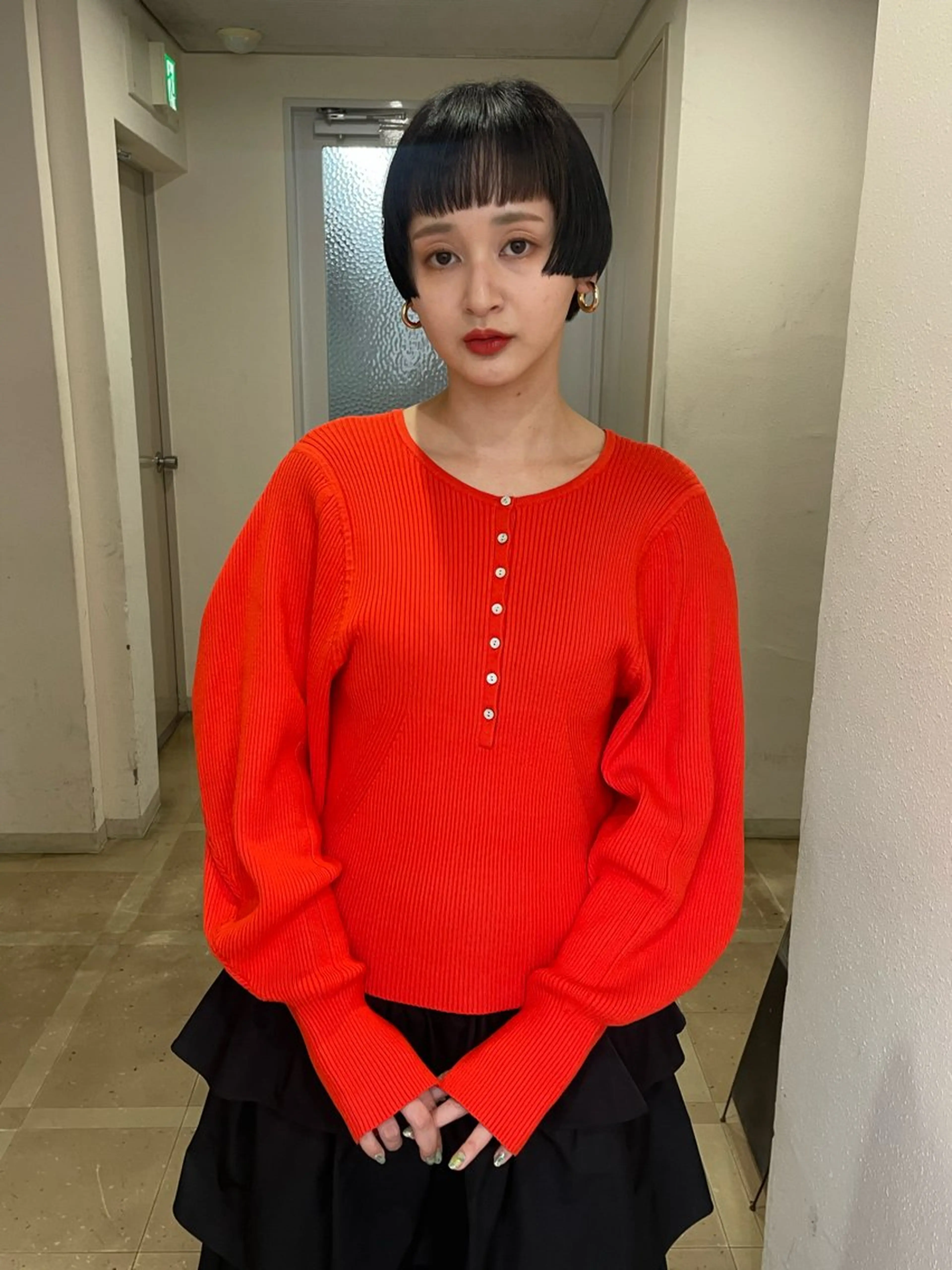 ショート カット トリートメント ショート/ボブ/ 心斎橋/宮脇美奈のヘアスタイル