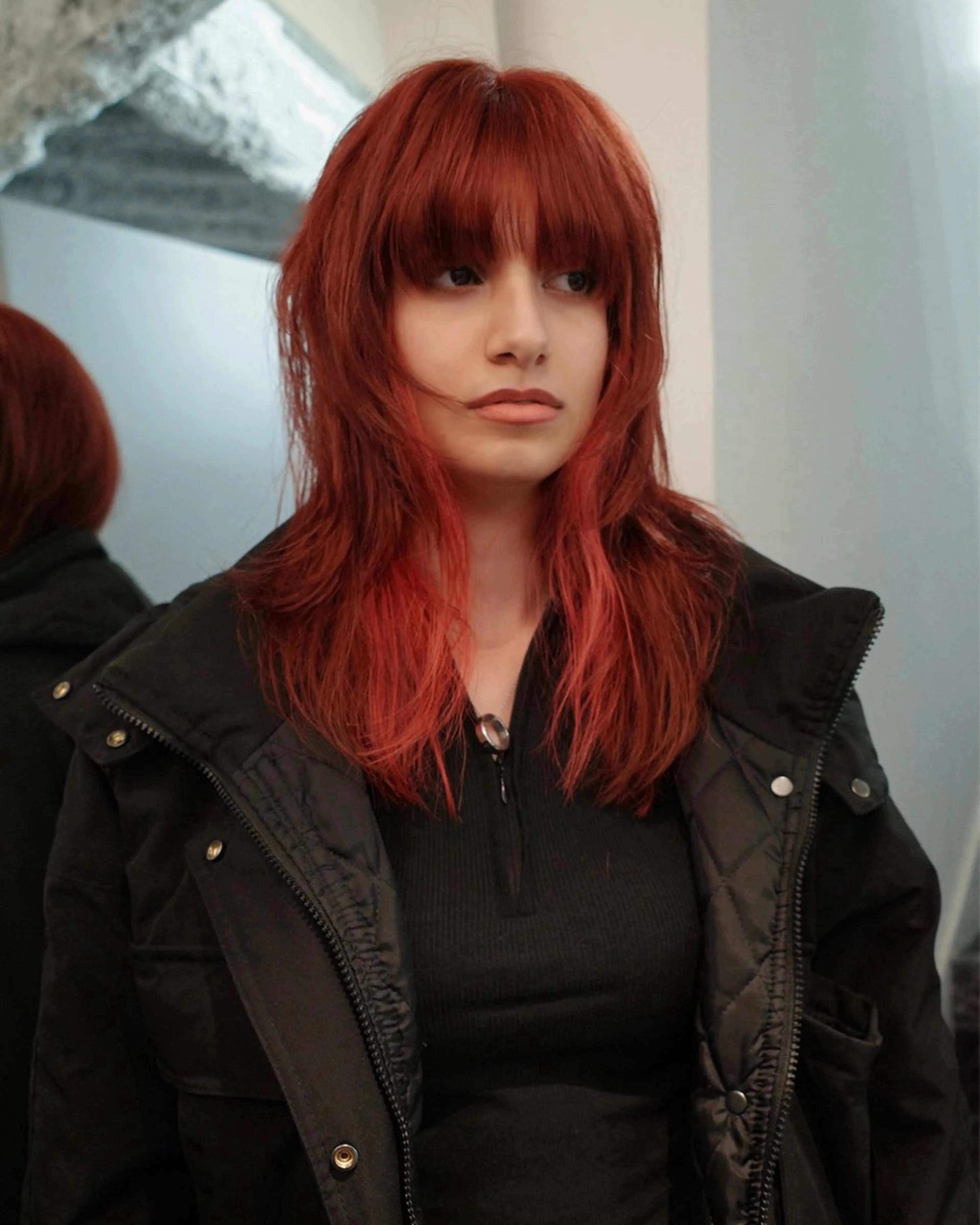 ミディアム カラー カット ヘアカラー レイヤー/パーマ /ウルフ/nabeのヘアスタイル