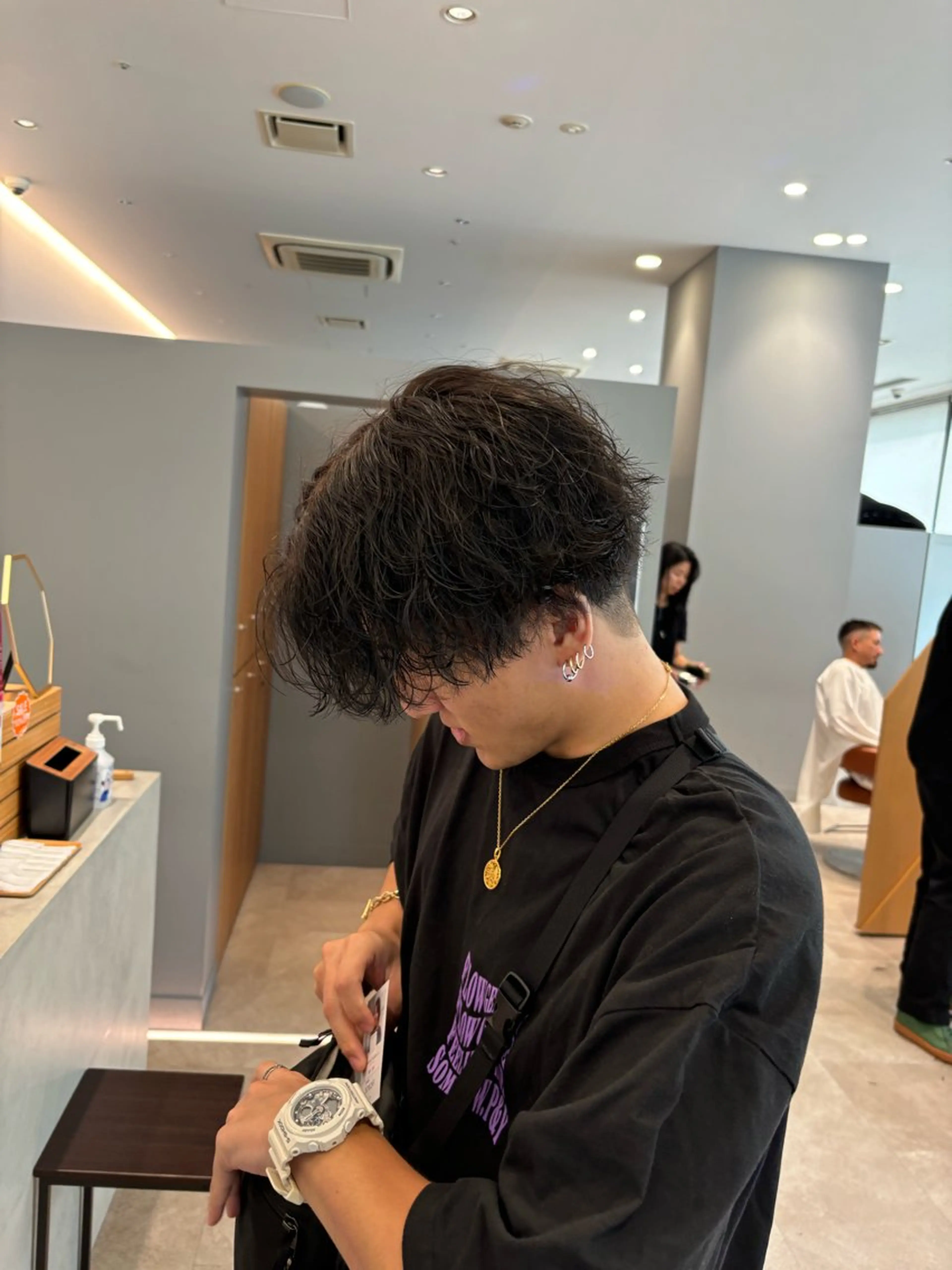 ミディアム 加藤 愛実のヘアスタイル