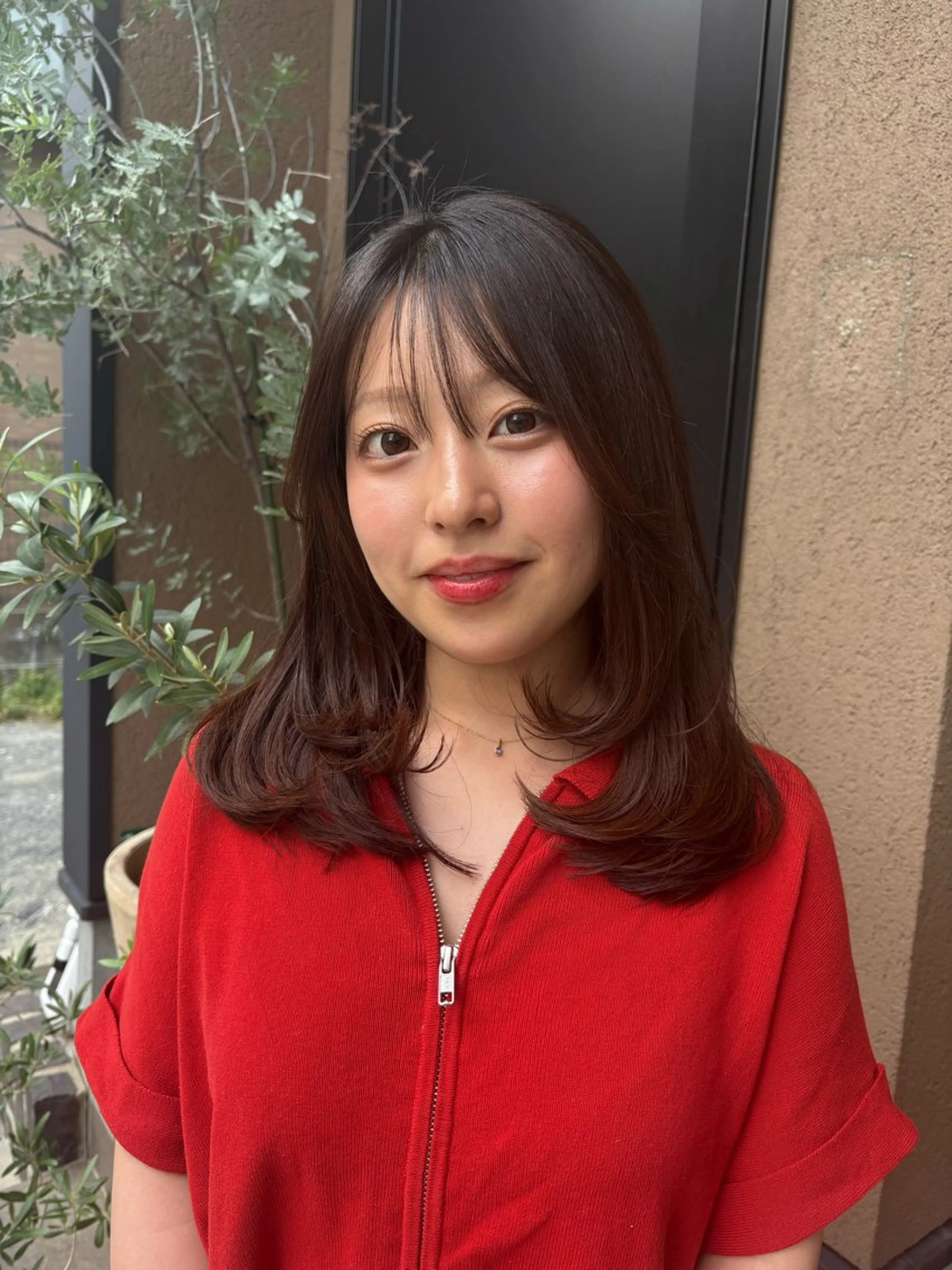 ミディアム oggi西新所属・ゆい/メンズカット/ ショート/レイヤーのヘアスタイル