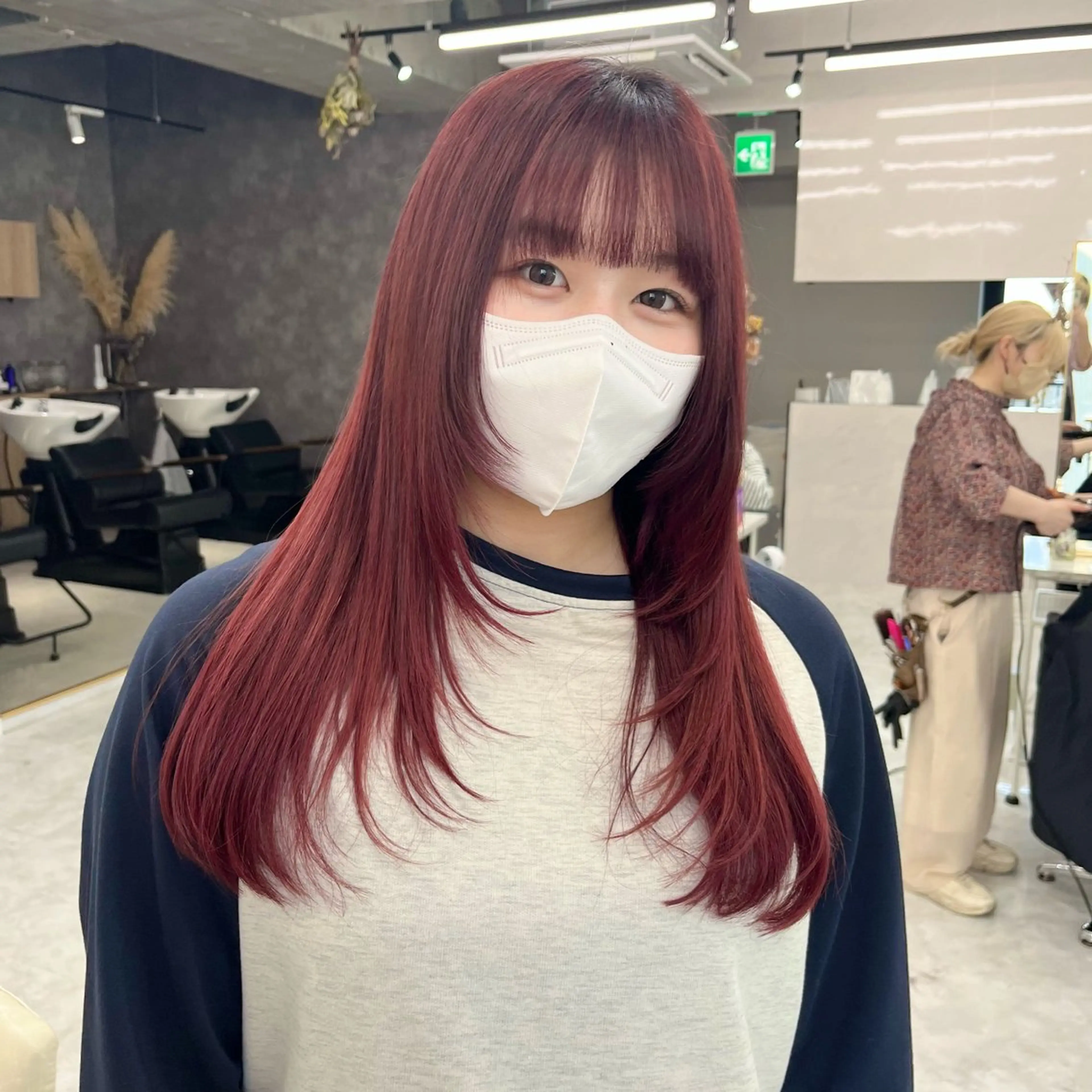 ロング カラー 🥀YUIHA🥀 テザインカラー♥のヘアスタイル