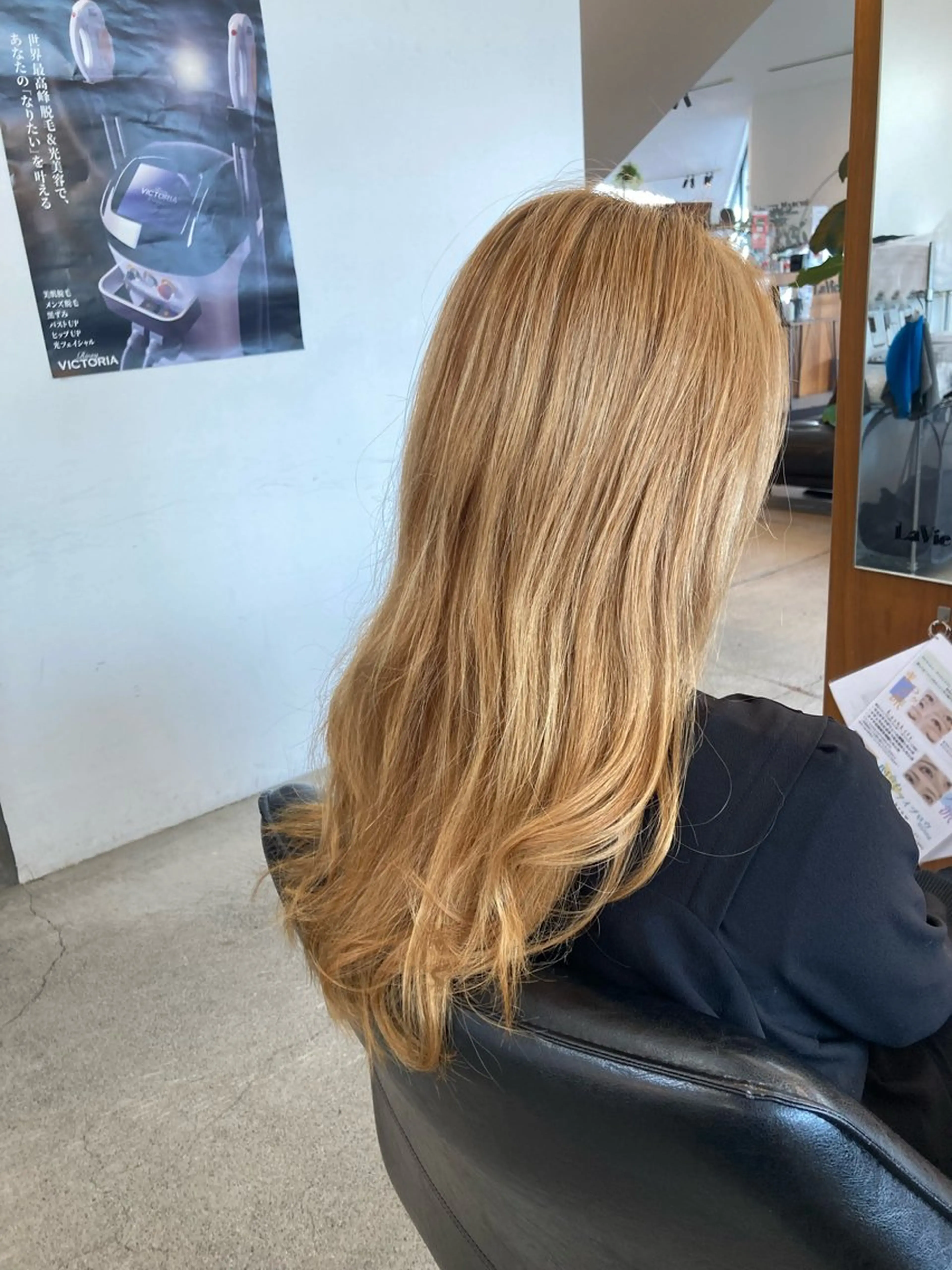 ロング カラー 夏賀 聡史のヘアスタイル