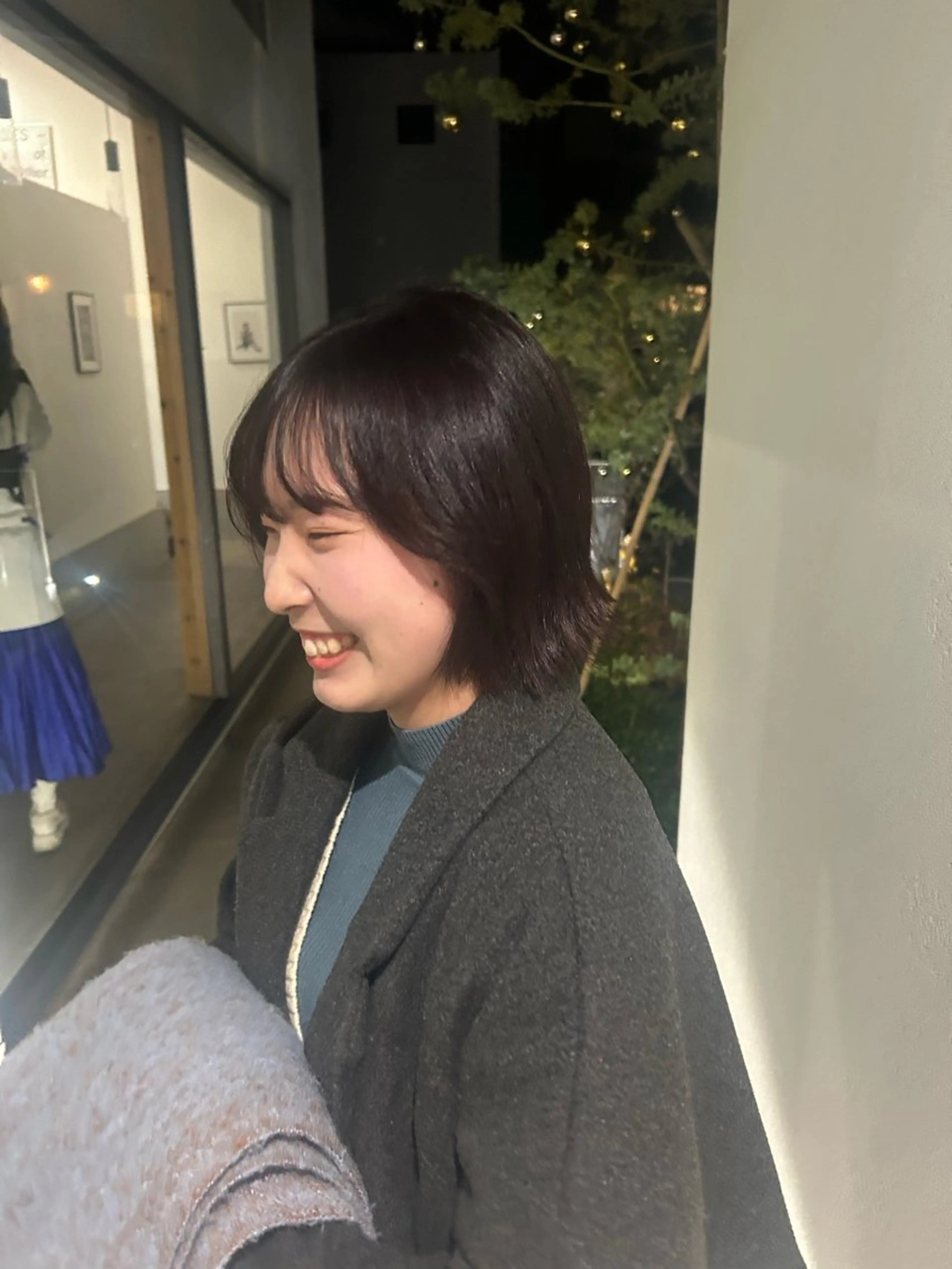 カラー ラベンダーカラー 船坂 詩乃のヘアスタイル