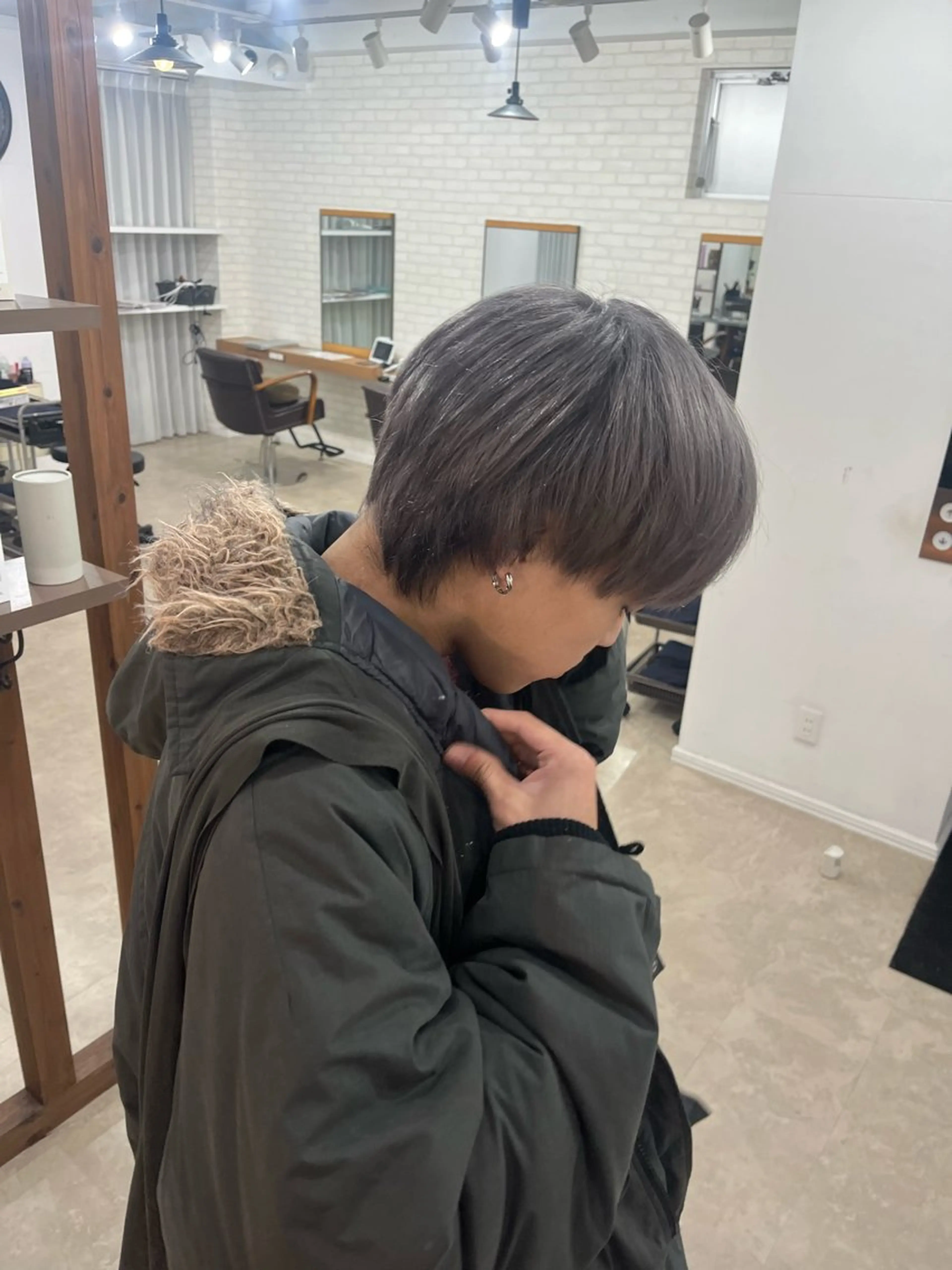 カラー メンズ CIEL ON♪のヘアスタイル