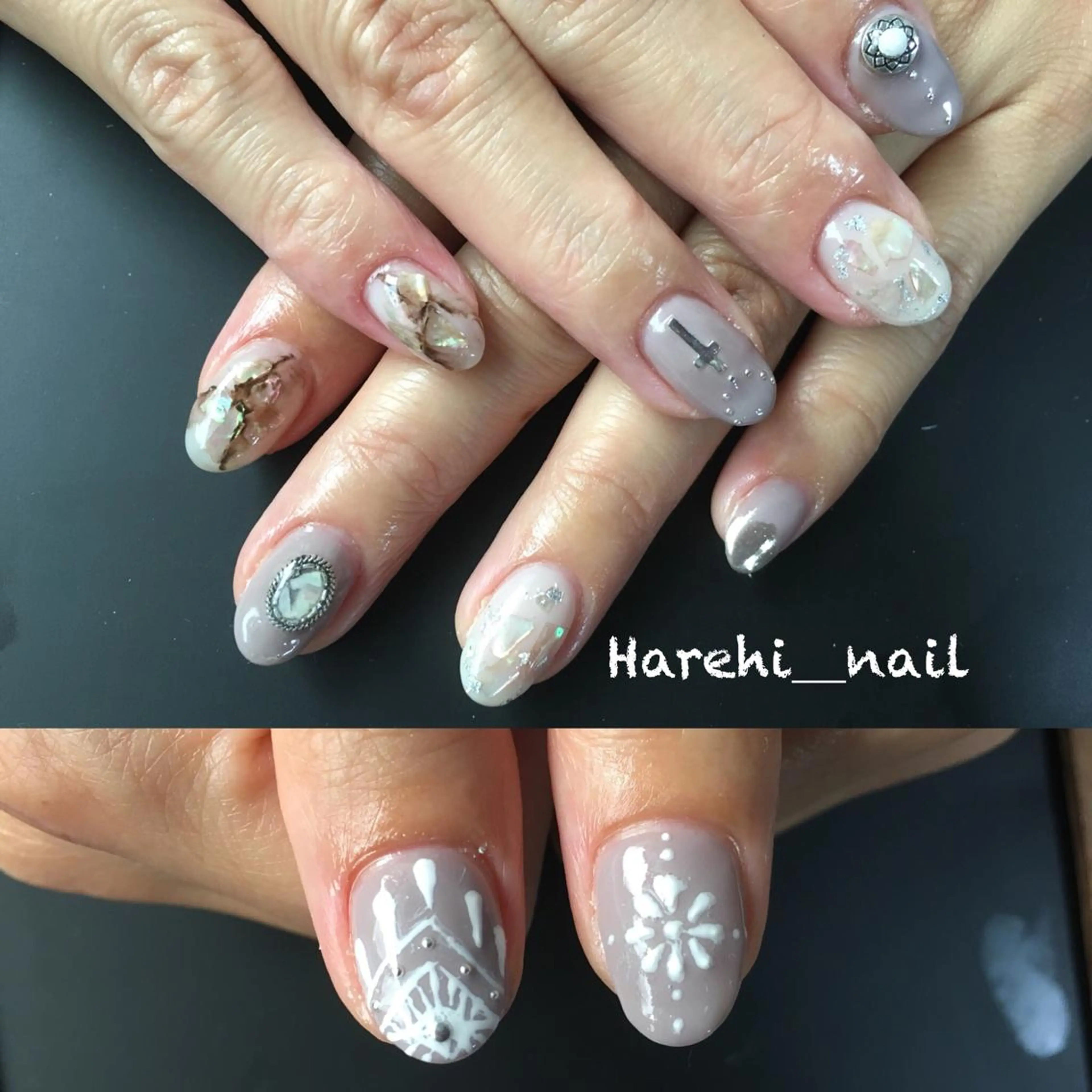ネイル ハンドネイル Harehi_ nailのネイルデザイン