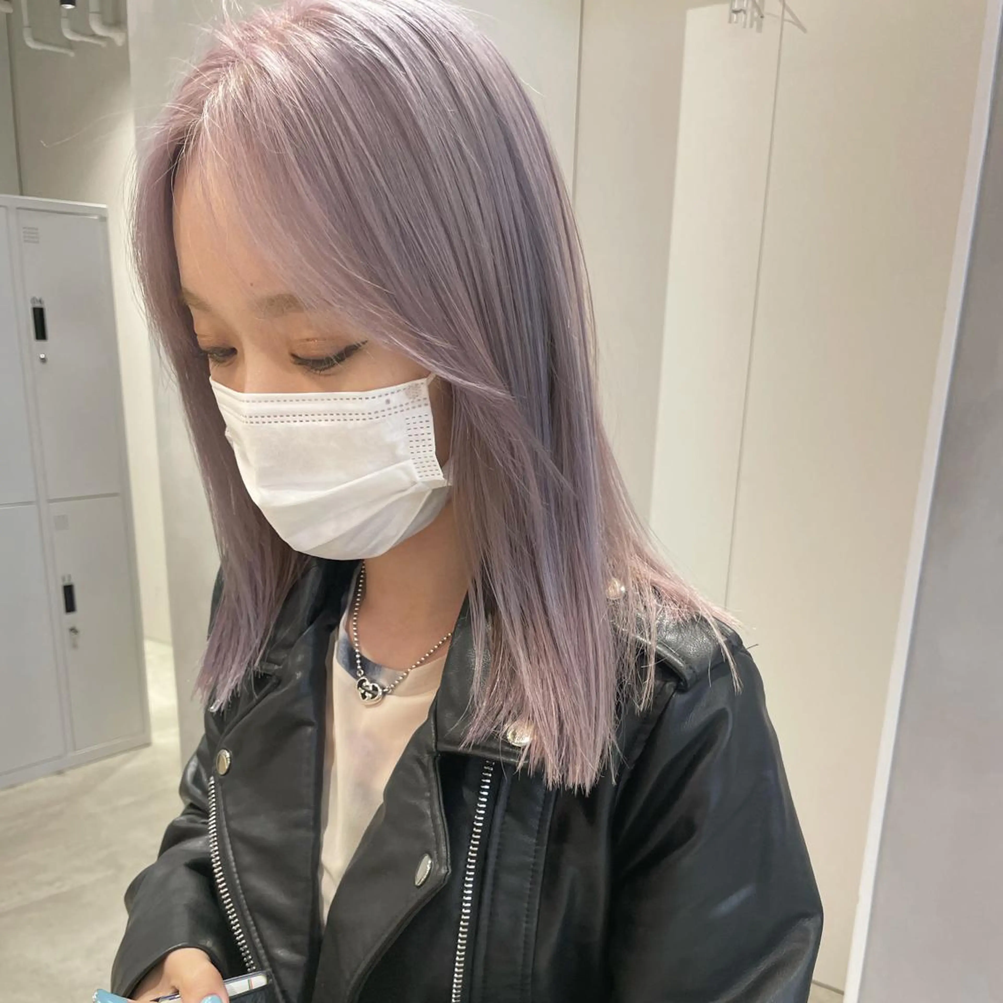 セミロング カラー SALOWIN原宿iori B１階所属・🫧美髪育成美容師 WASHIZU🫧のヘアスタイル