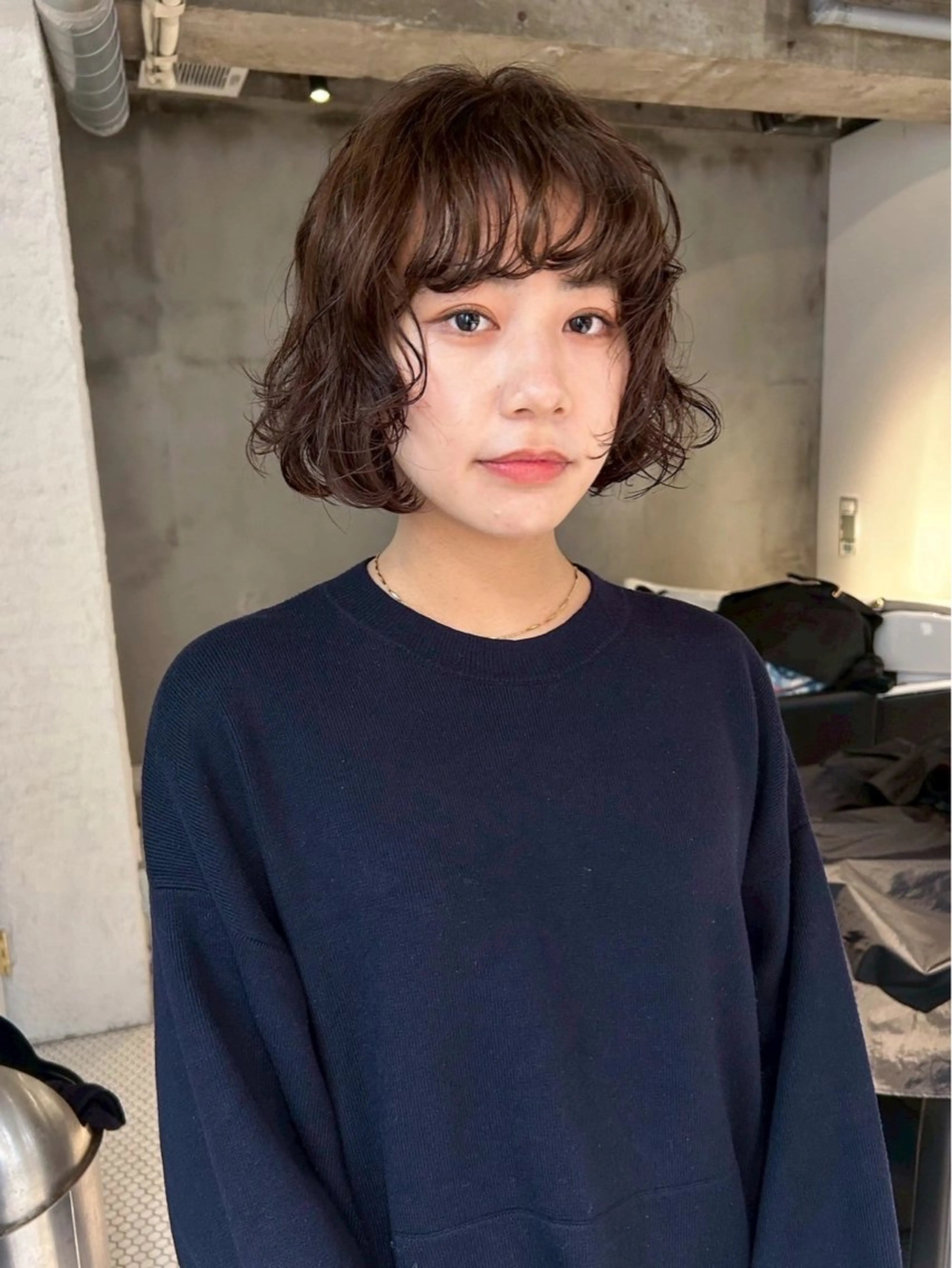 ショート パーマ DUMBO 千歳船橋のヘアスタイル