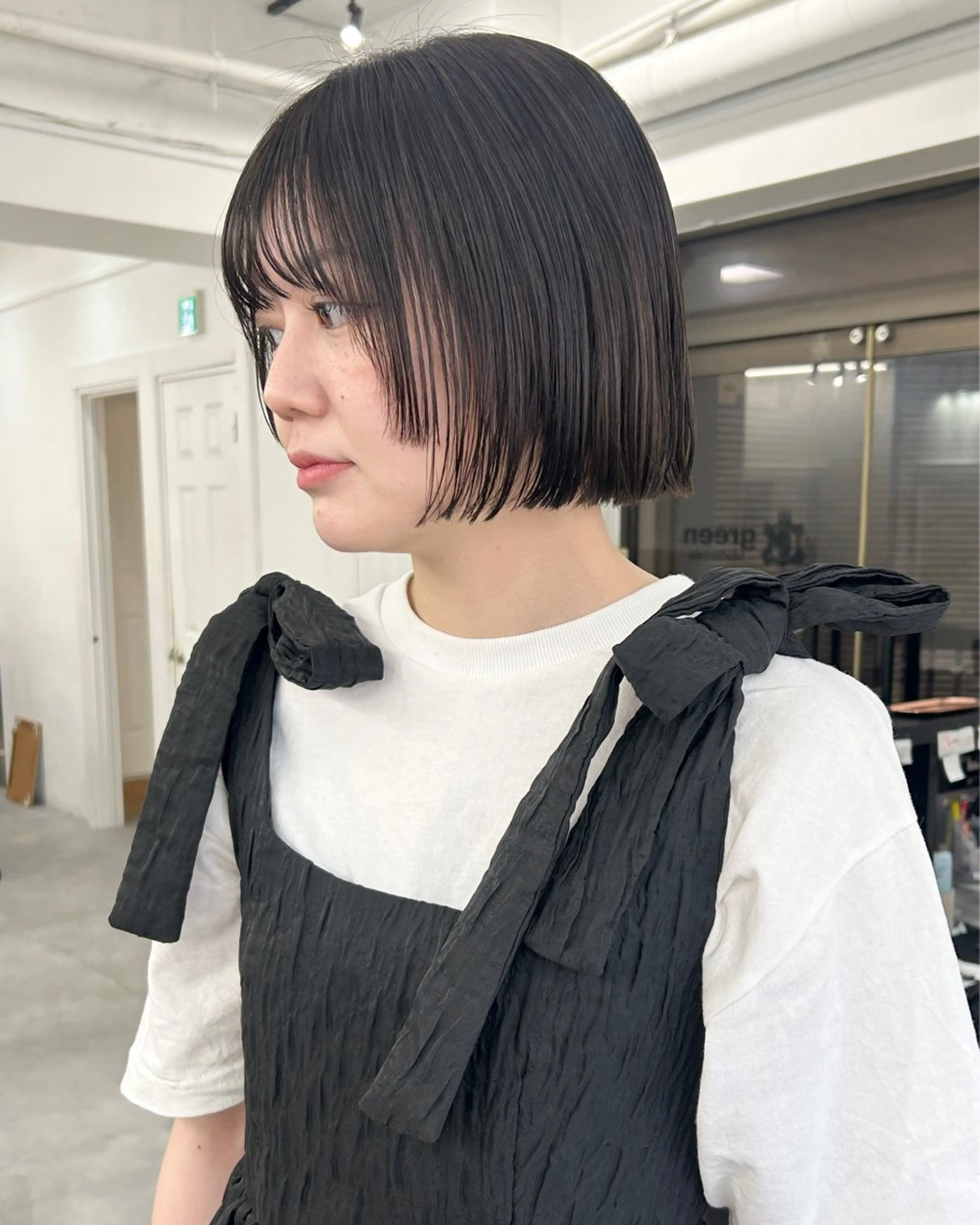 ミディアム カラー レイヤーボブ/ 艶カラー/サナ🌼のヘアスタイル