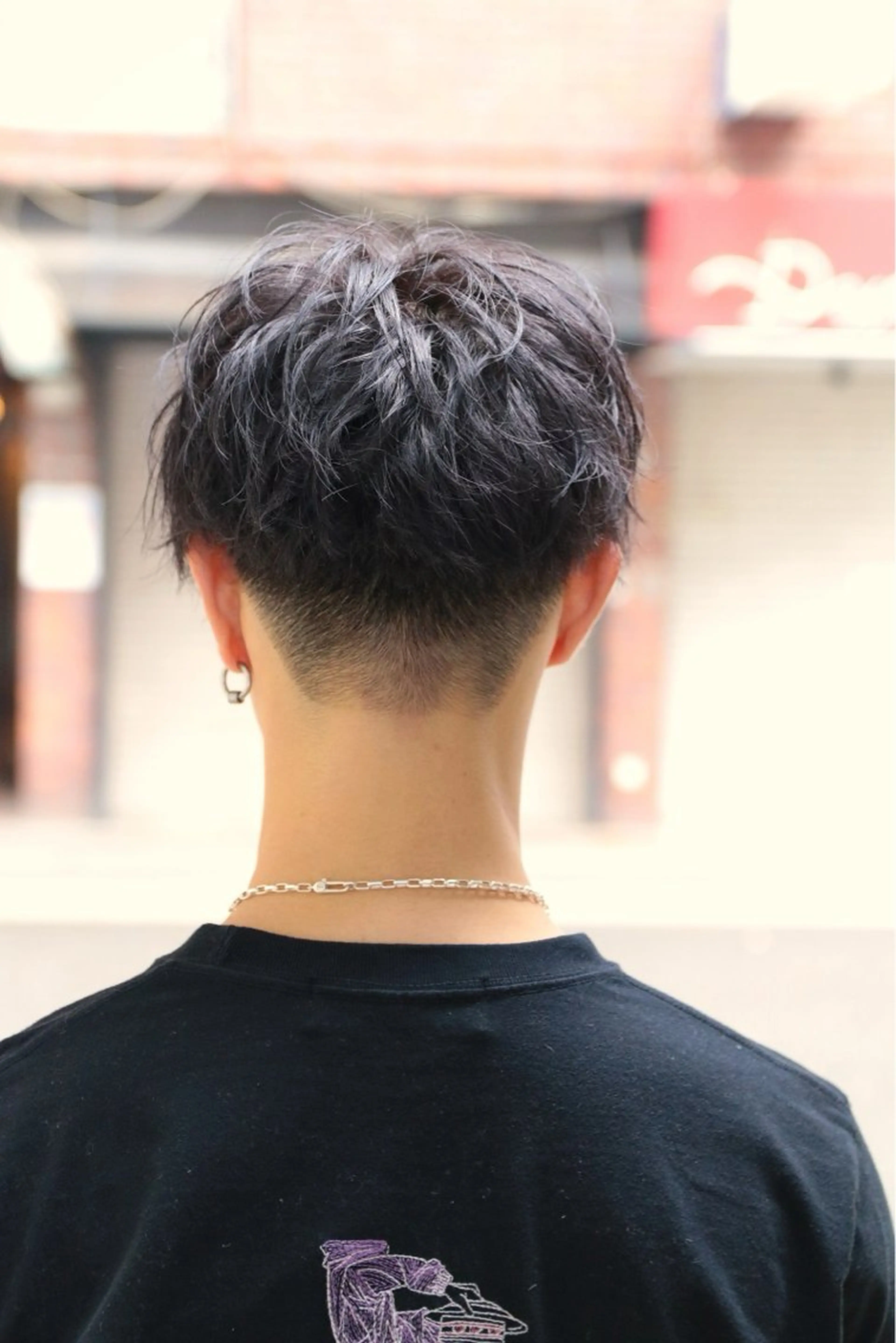 パーマ メンズ 天王寺 メンズ専門、北本未来のヘアスタイル