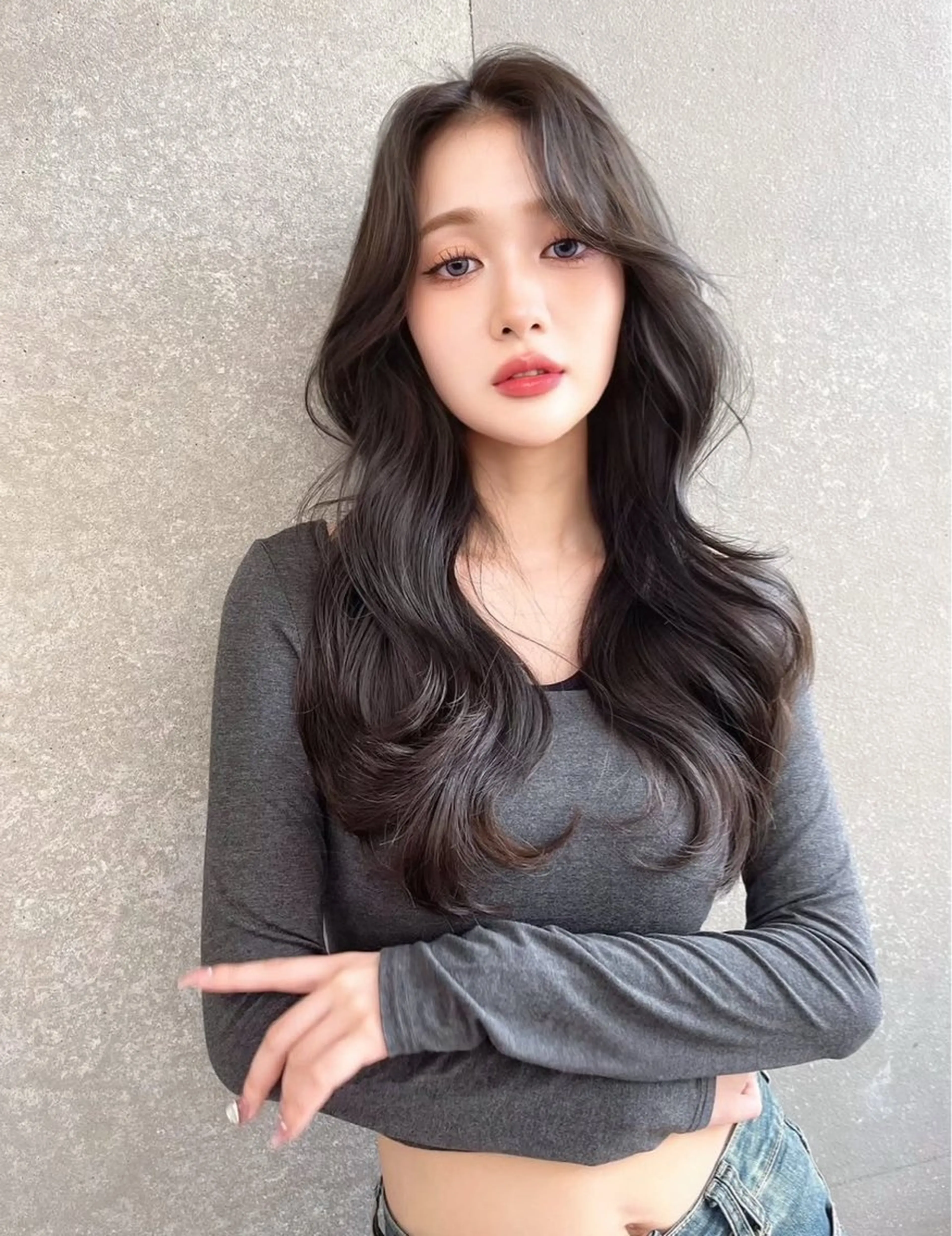 ロング カラー カット ヘアカラー トリートメント 韓国ヘア/髪質改善 TAKAHIROのヘアスタイル