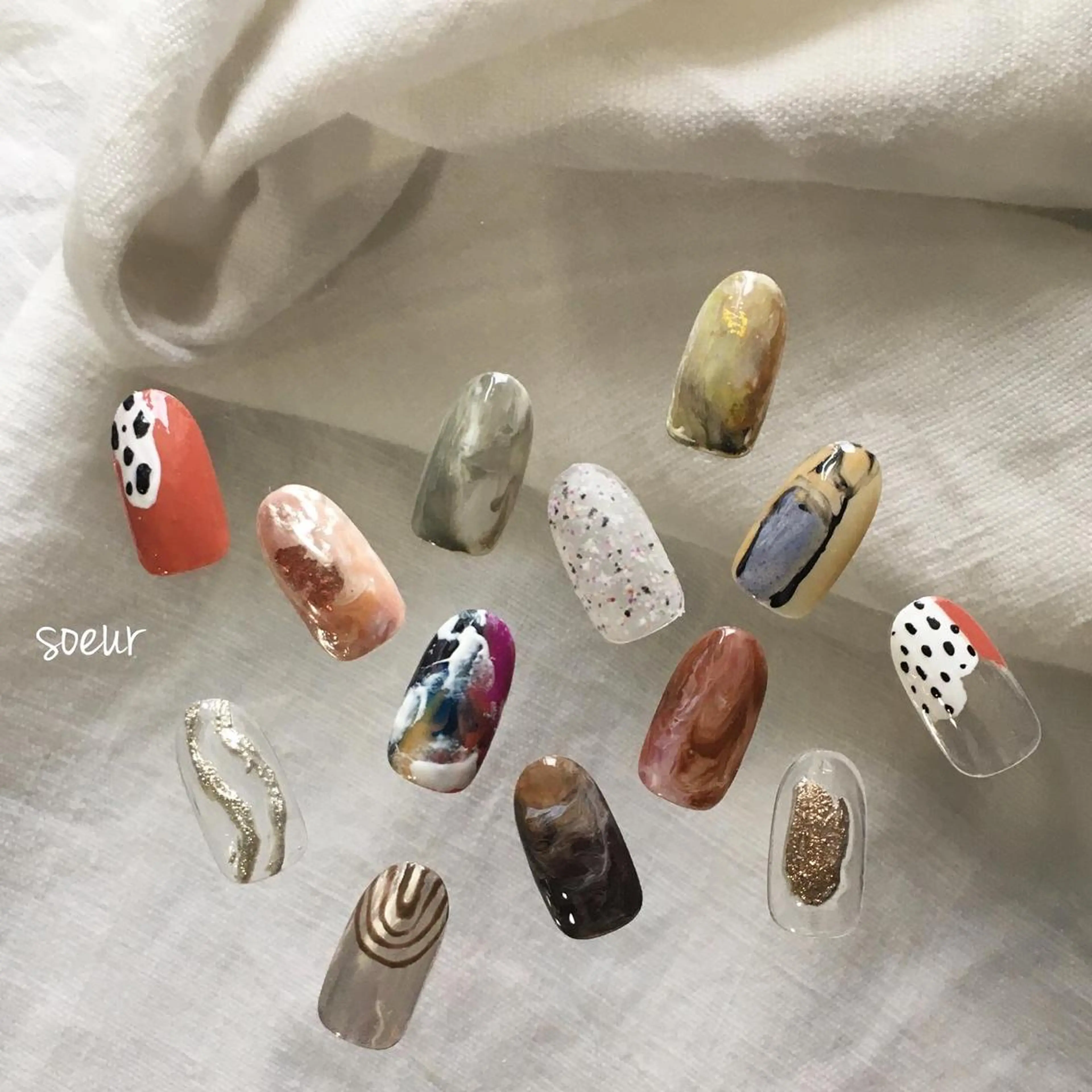 ネイル soeur_ 武蔵浦和のネイルデザイン
