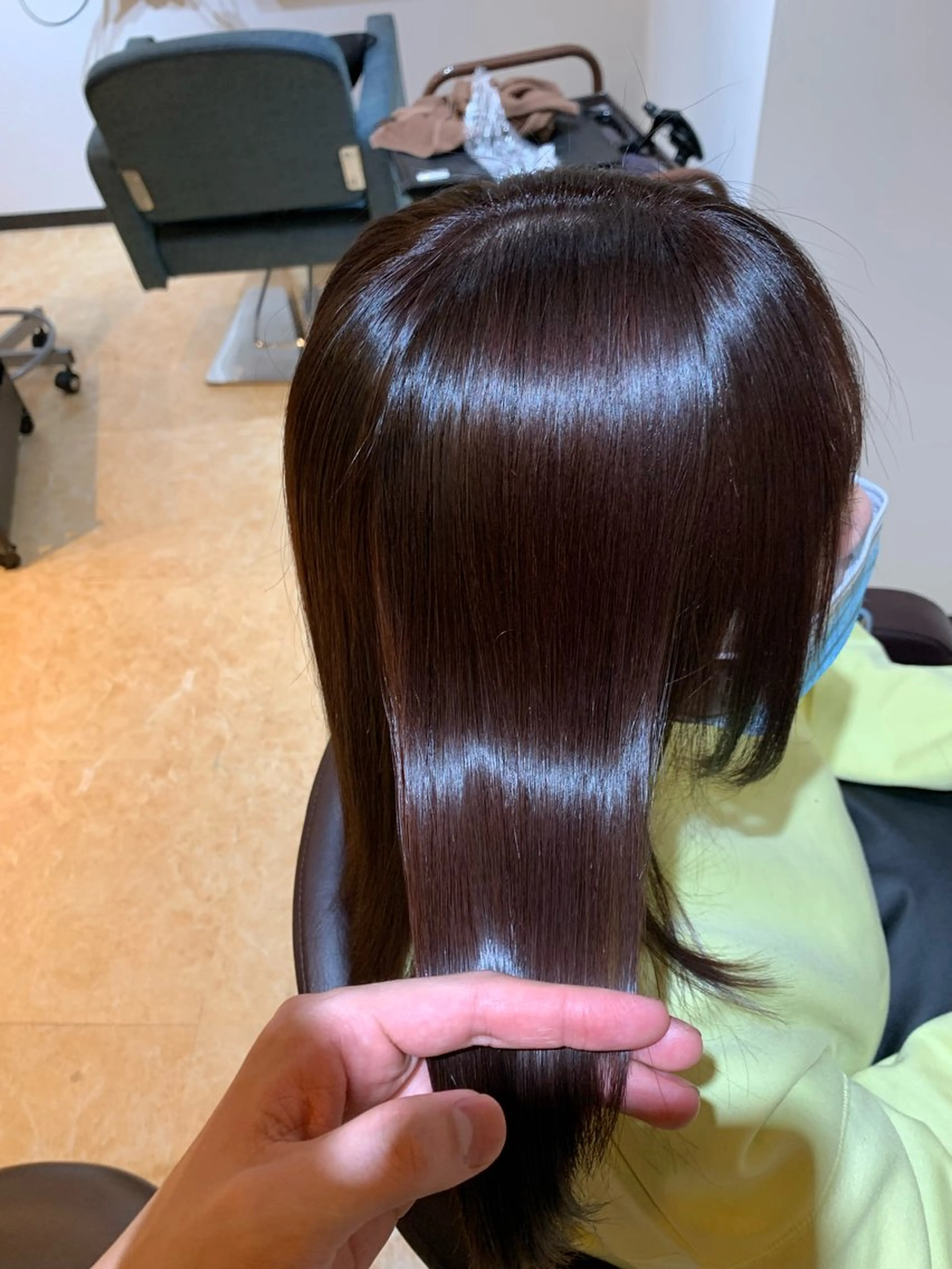 ロング 【清瀬】パサツキ 広がり改善川合剛史のヘアスタイル