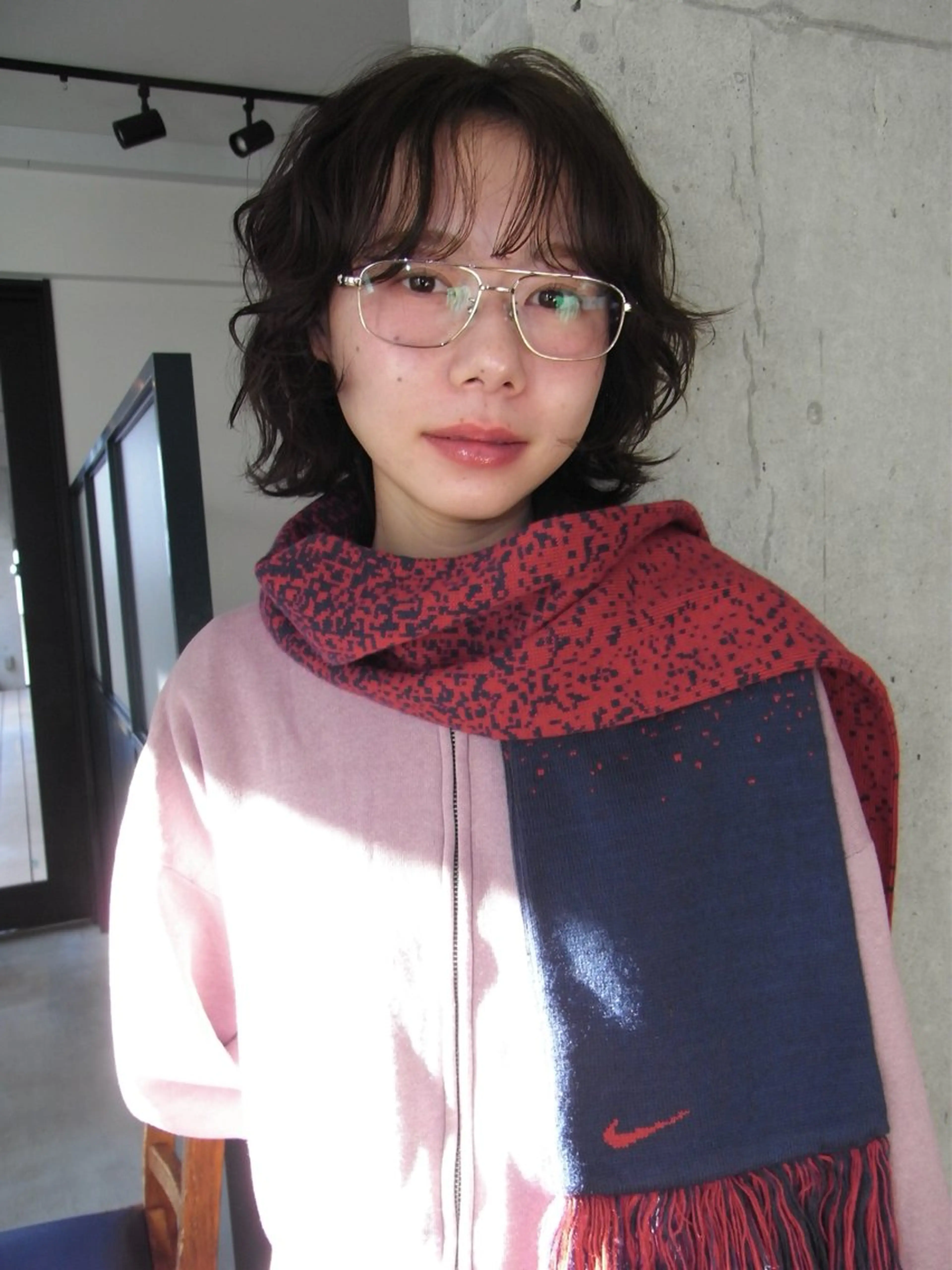 ミディアム パーマ YUUKI/ボブ パーマ.レイヤーのヘアスタイル